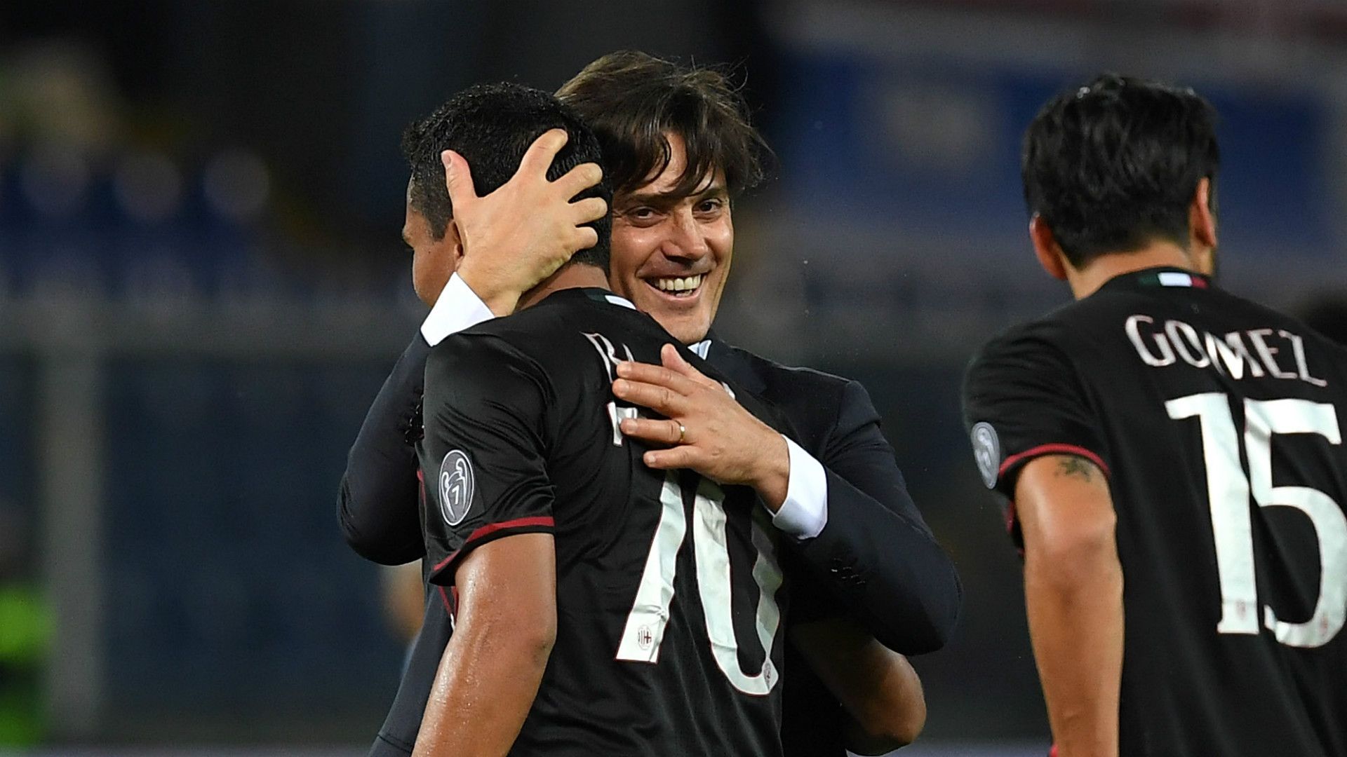 Montella Bacca Sampdoria Milan