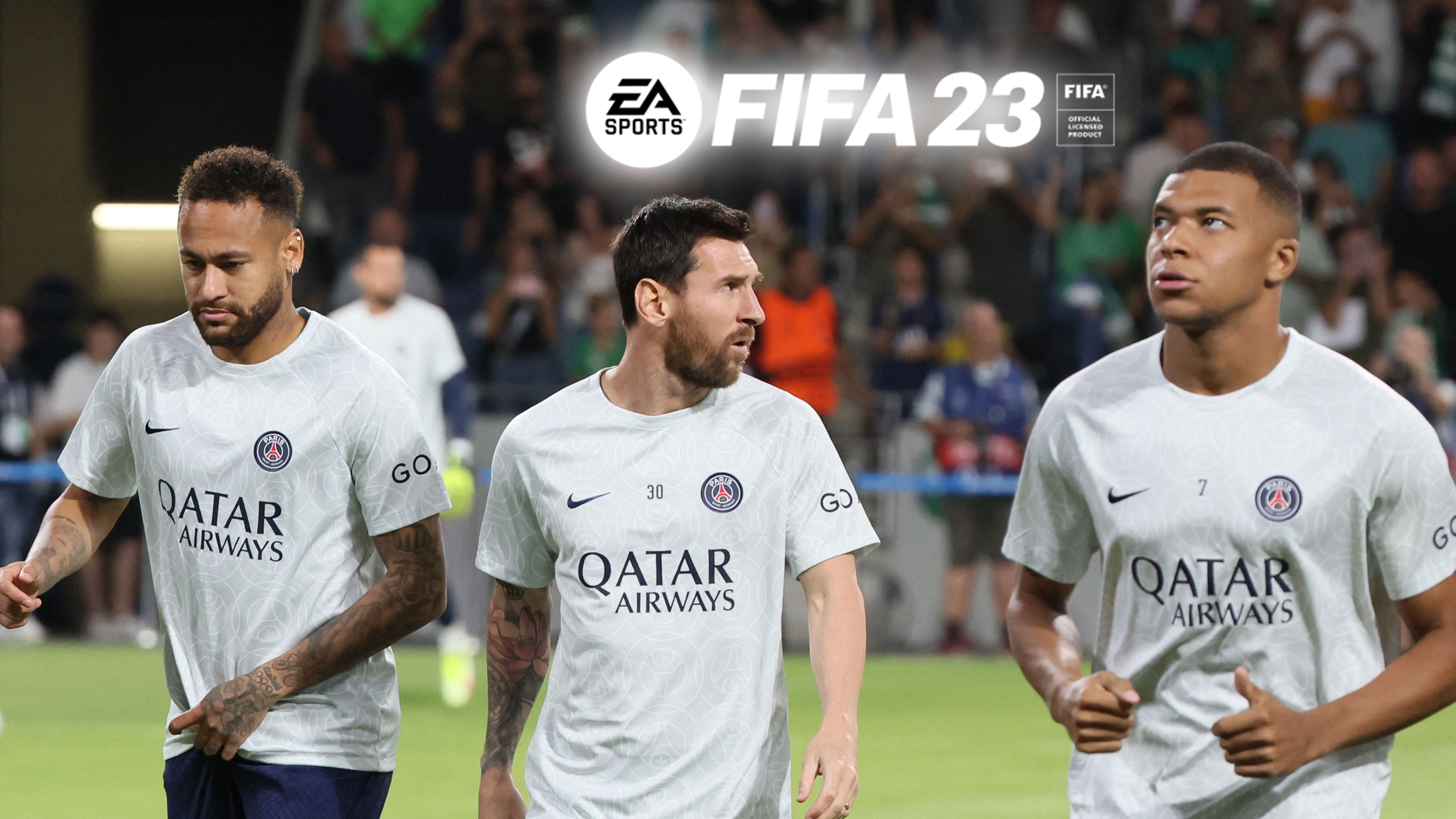 Neymar Messi Mbappe FIFA 23
