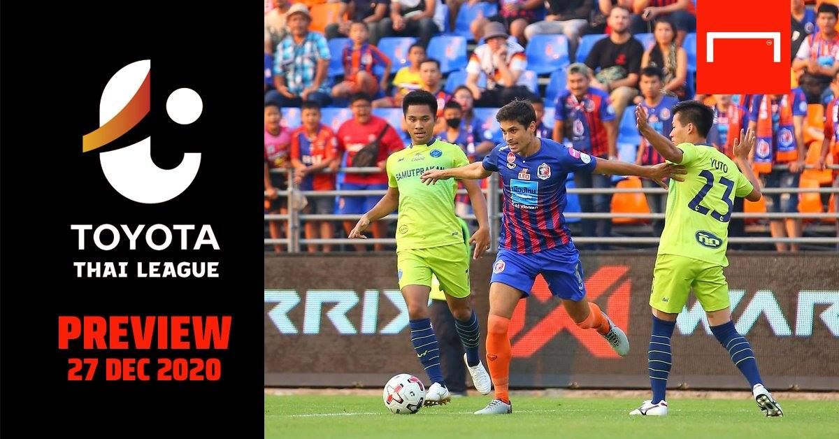 TOYOTA THAI LEAGUE PREVIEW : นัดที่ 16 (วันอาทิตย์ ที่ 27 ธันวาคม 2020)