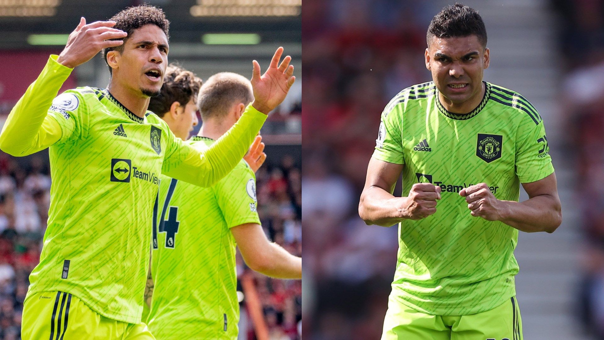 Varane Casemiro Man Utd GFX