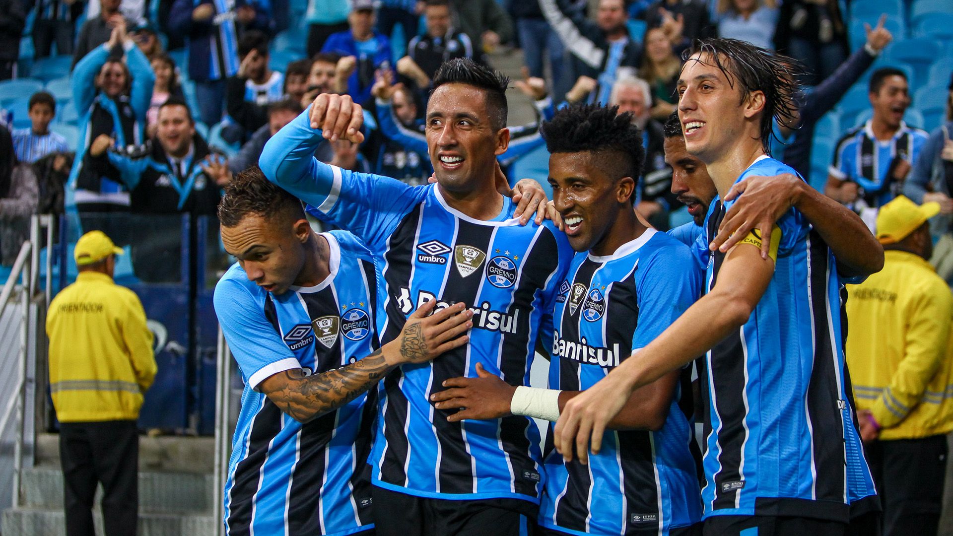 Everton Cortez Geromel Barrios Gremio Fluminense Copa do Brasil 17052017