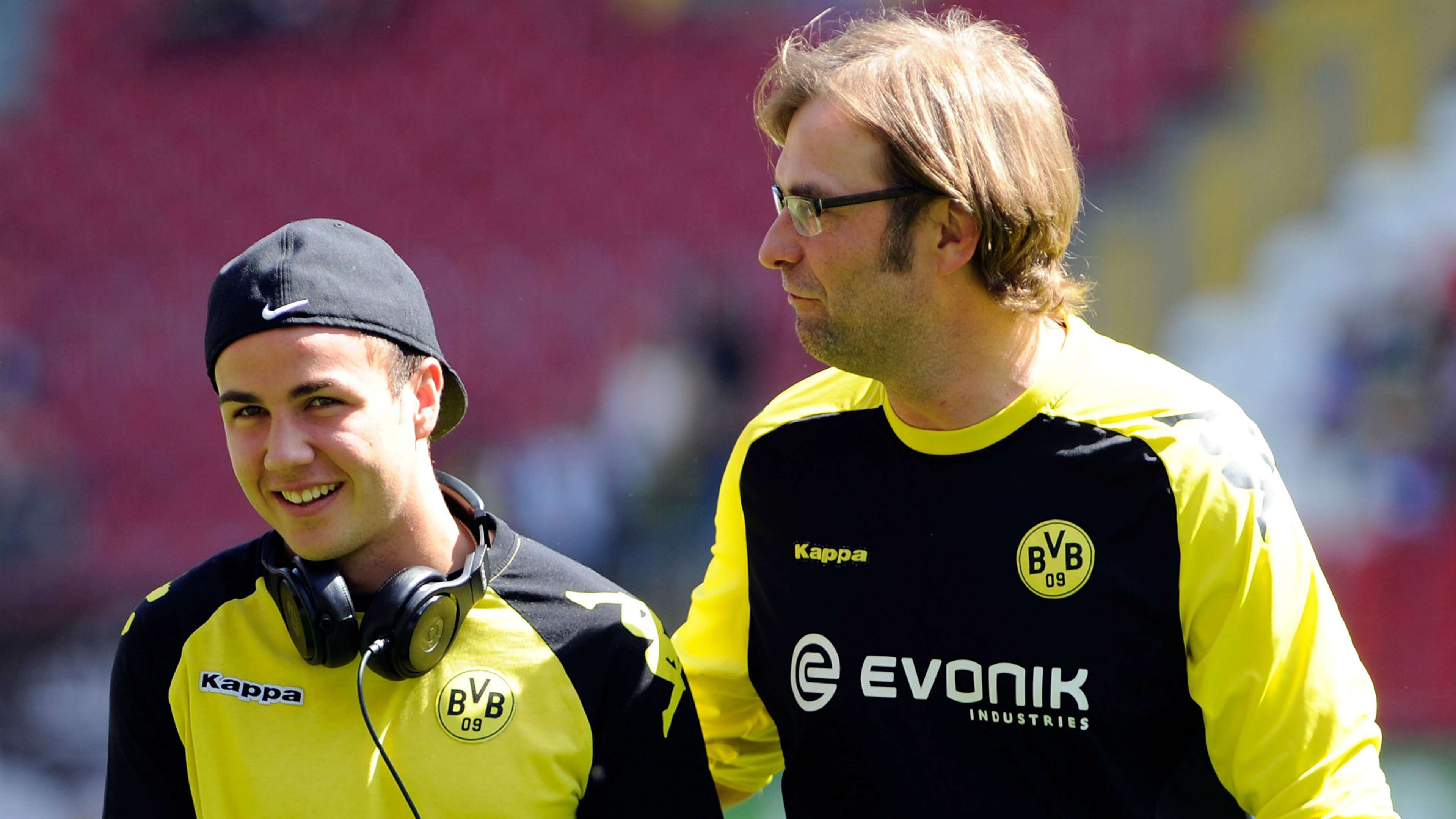 Mario Gotze Jurgen Klopp Borussia Dortmund