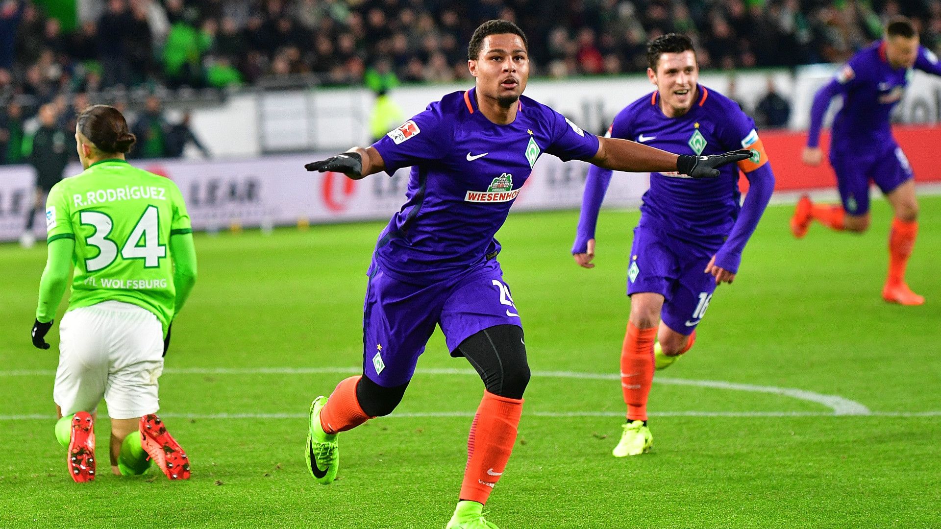 Serge Gnabry Werder Bremen Bundesliga 24022017
