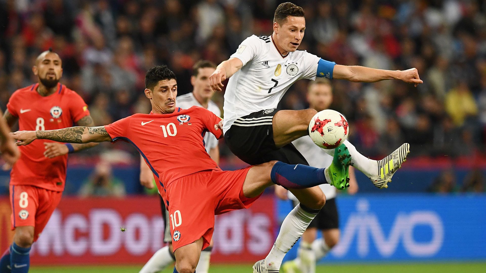 Julian Draxler, Pablo Hernandez, Confed Cup, Chile Deutschland, 22062017