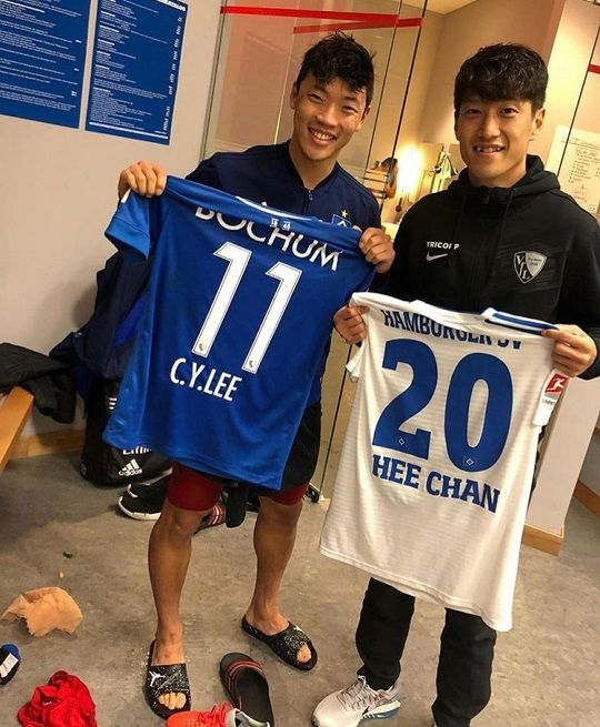 황희찬, 이청용