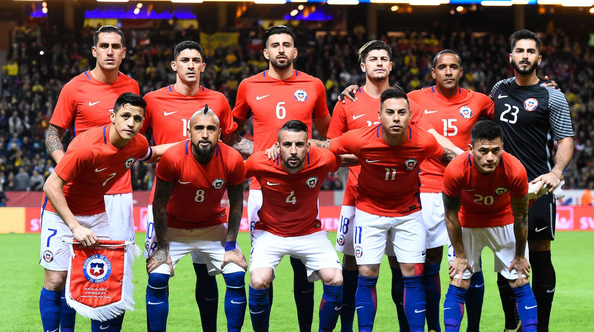 Chile Suecia amistoso 2018
