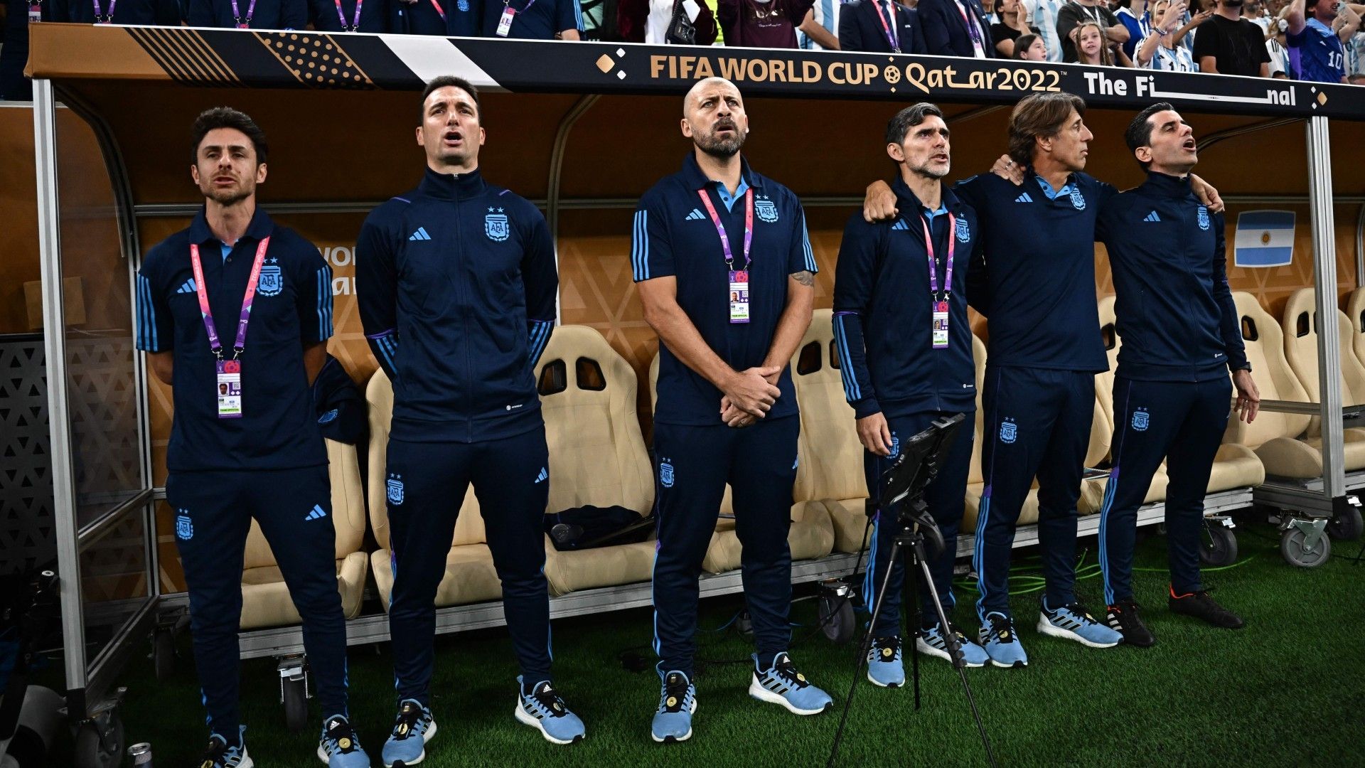 Seleccion Argentina Cuerpo Tecnico Lionel Scaloni Pablo Aimar Walter Samuel 191202022