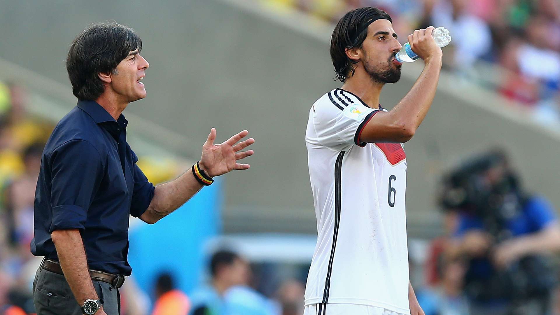 Joachim Löw Sami Khedira Deutschland Brasilien World Cup 2014 07042015