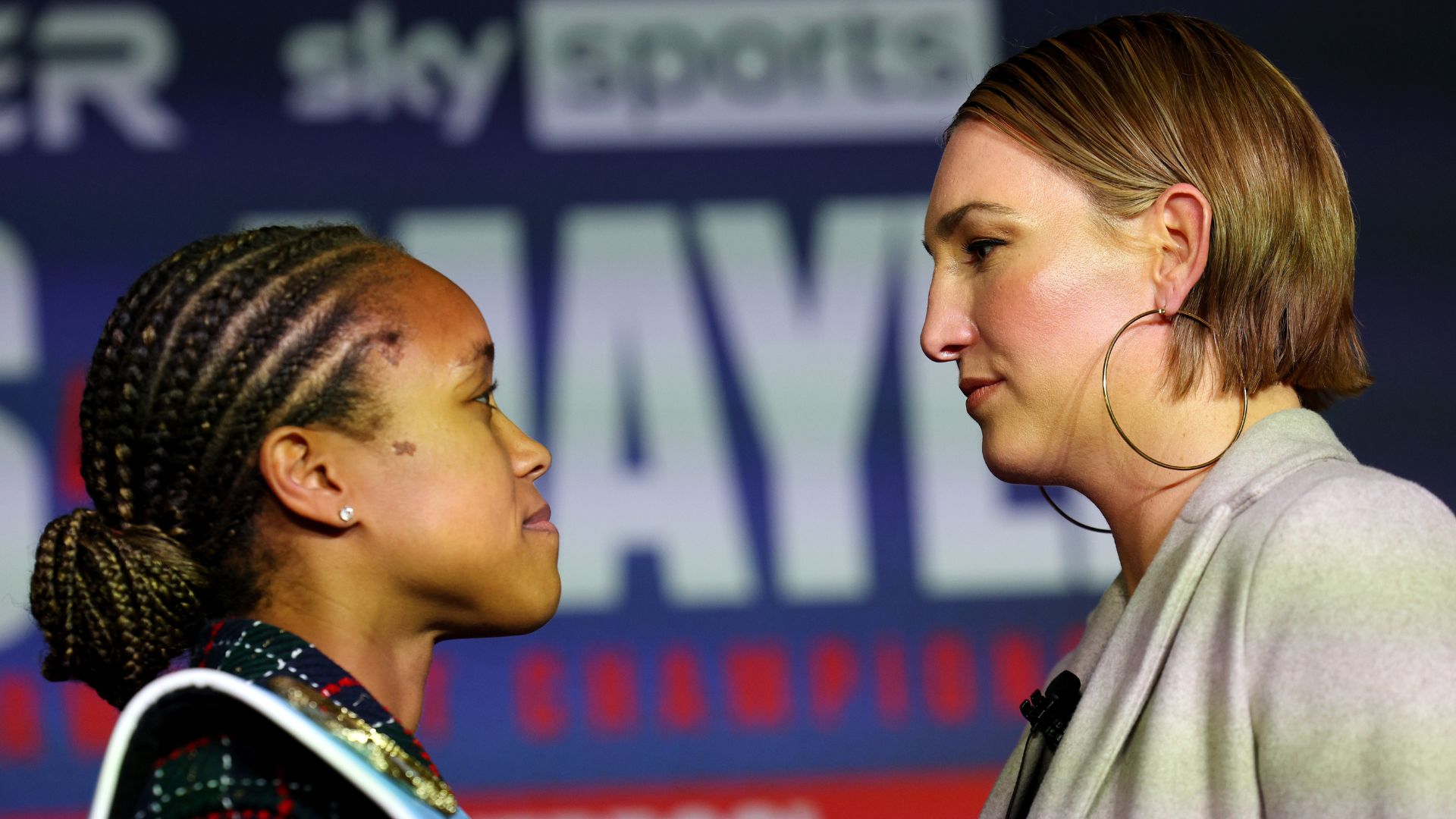 Natasha Jonas v Mikaela Mayer Press Conference