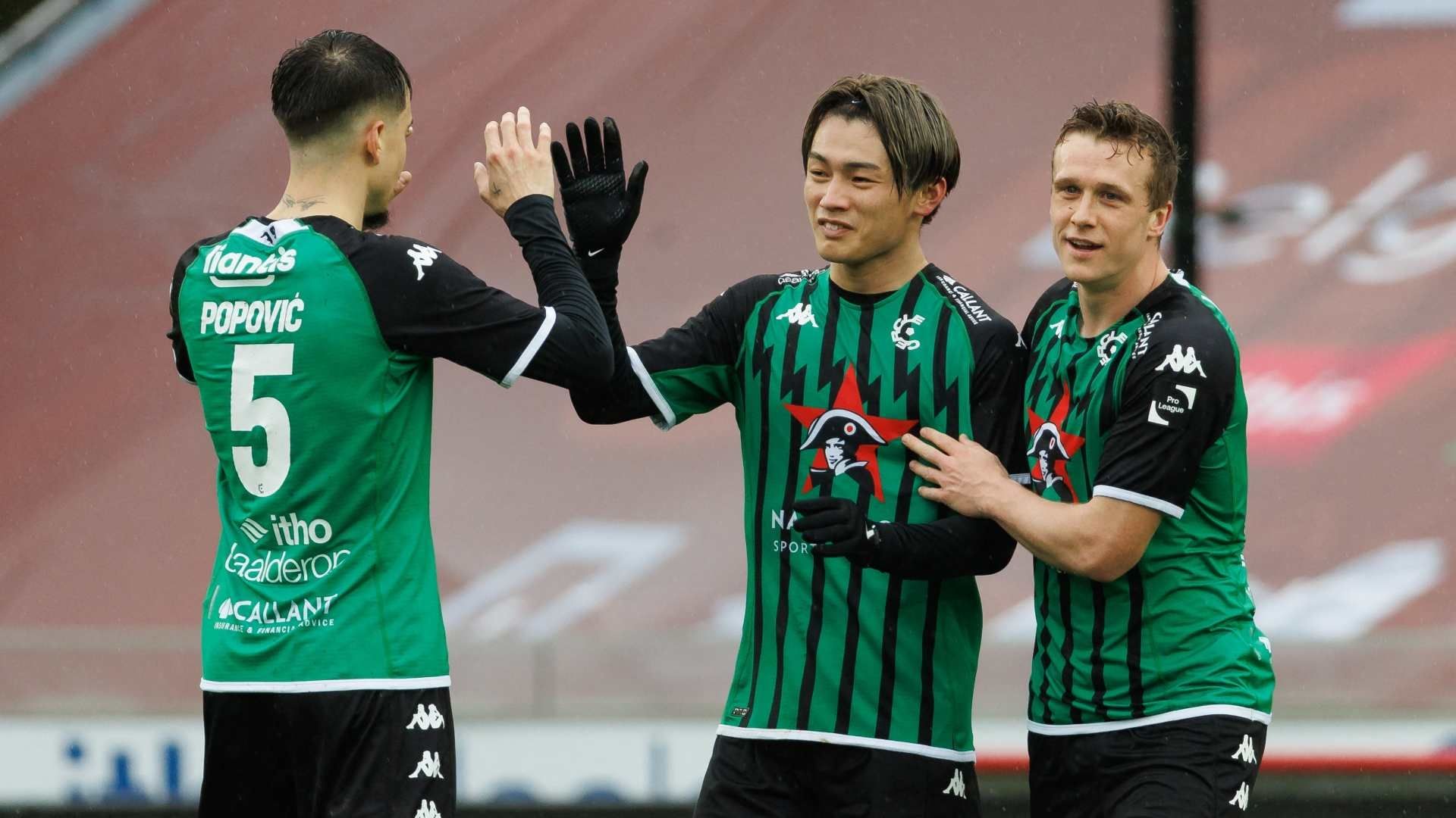 セルクル・ブルッヘ上田綺世が2試合連続今季19ゴール目!ズルテ セルクル・ブルッヘ上田綺世が2試合連続今季19ゴール目!ズルテ