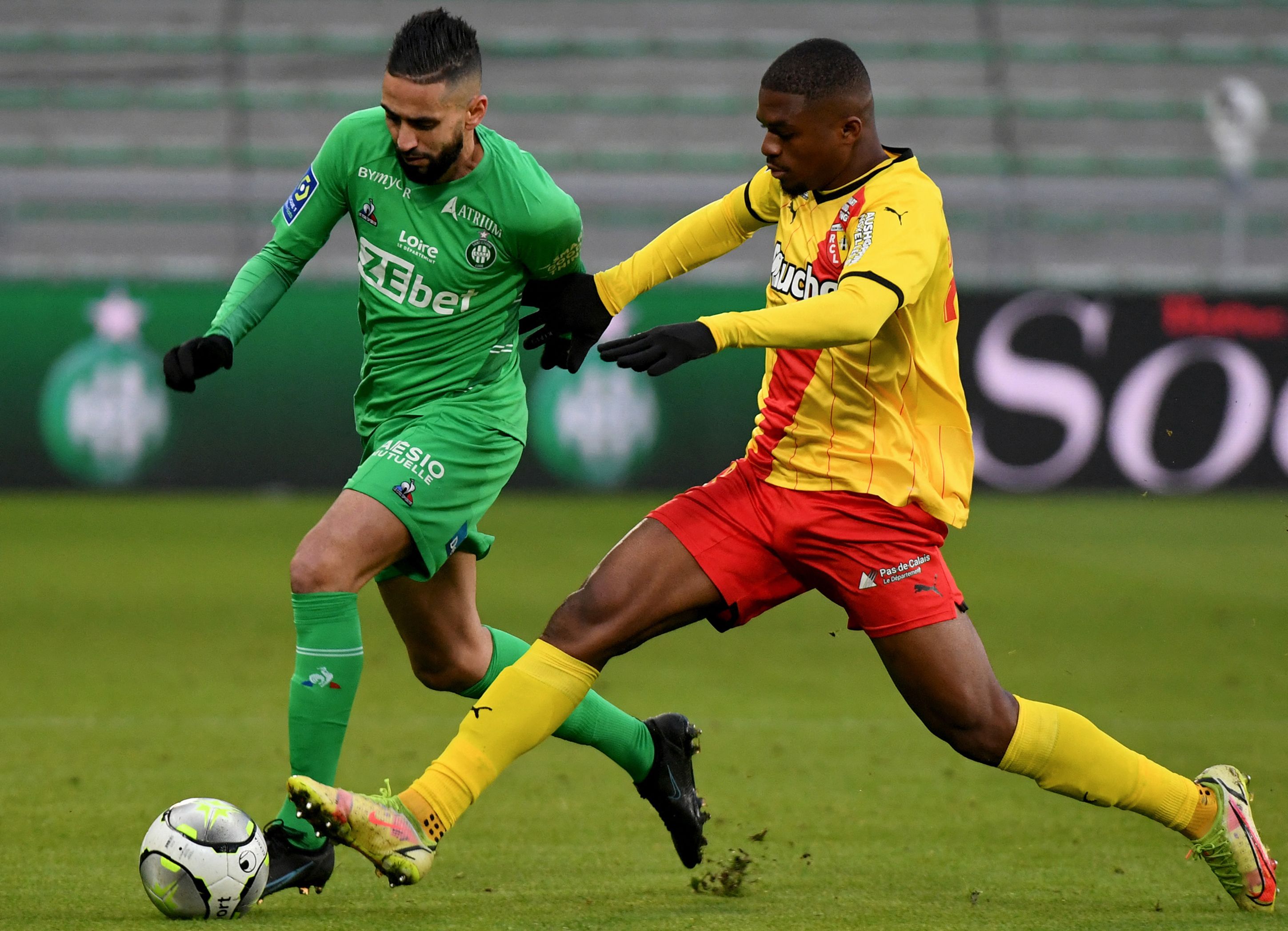 Saint-Etienne Lens, Ligue 1, 15/01/21