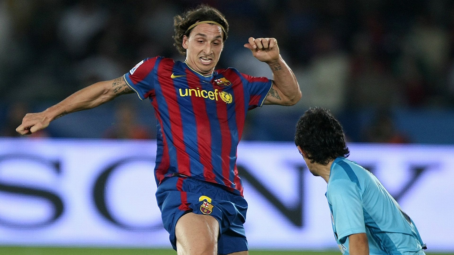 Zlatan Ibrahimovic Barcelona Atlante Mundial de Clubes 2009