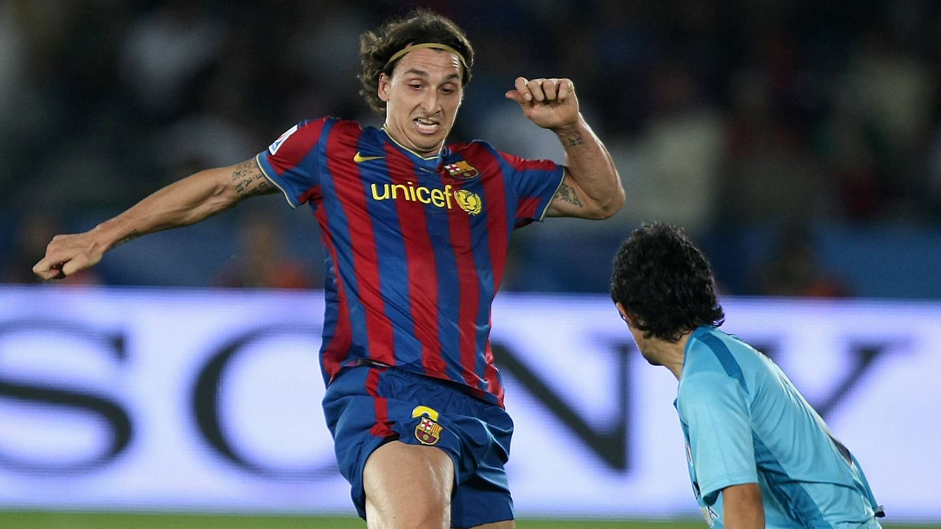 Zlatan Ibrahimovic Barcelona Atlante Mundial de Clubes 2009