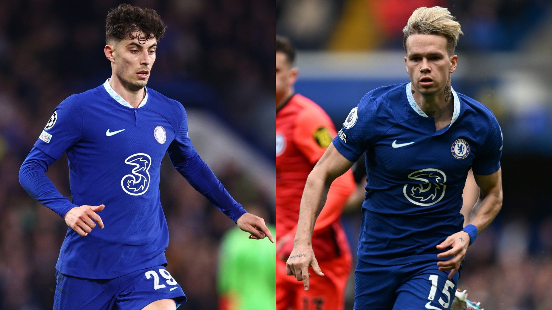 Kai Havertz Mykhailo Mudryk Chelsea 2022-23