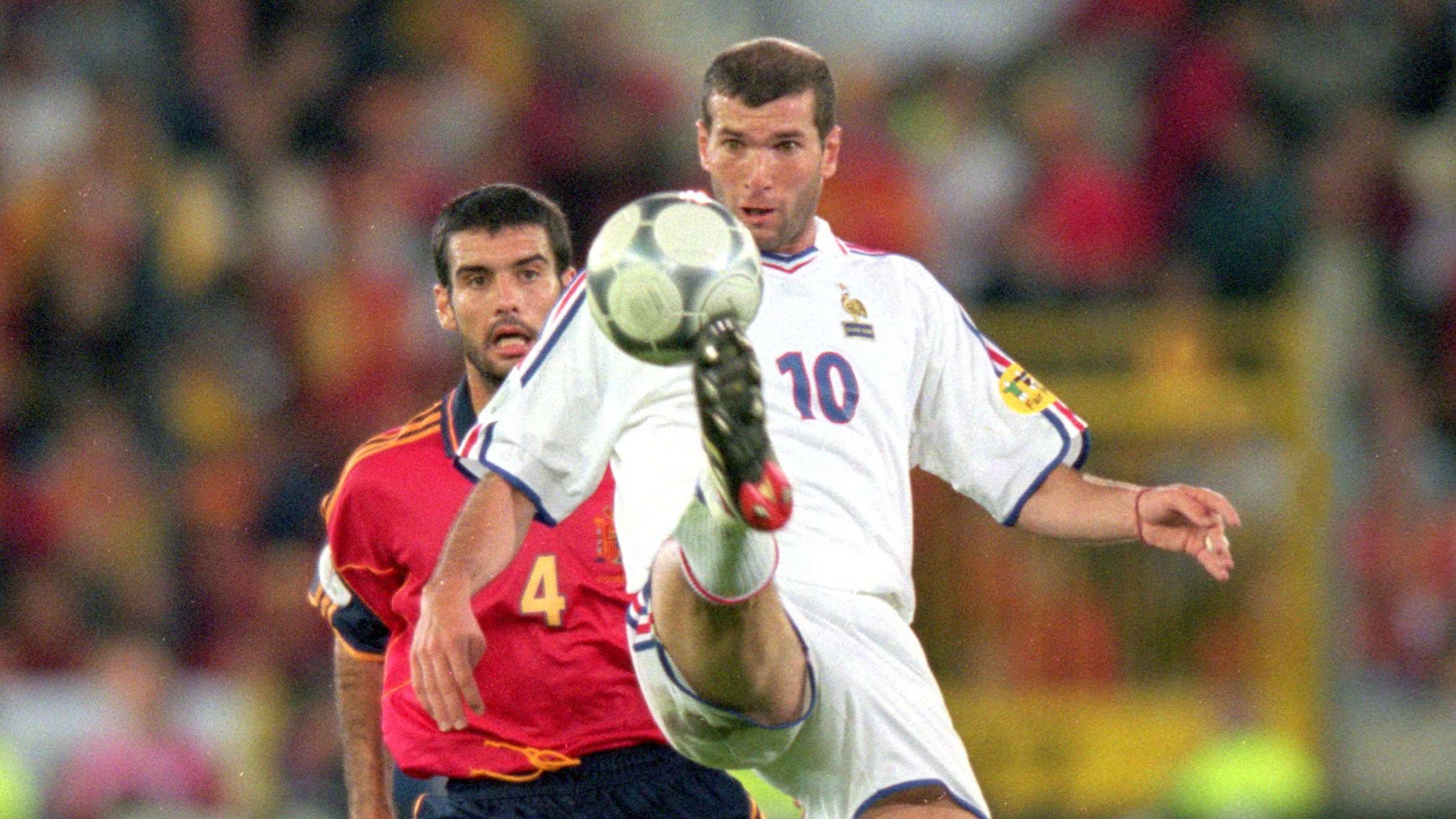 Pep Guardiola Spain Zinedine Zidane France