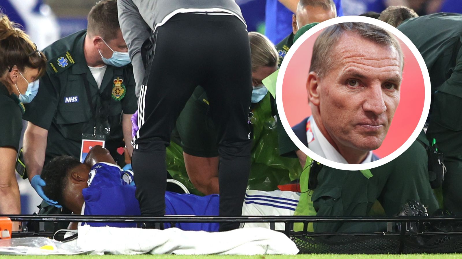 Wesley Fofana Brendan Rodgers GFX