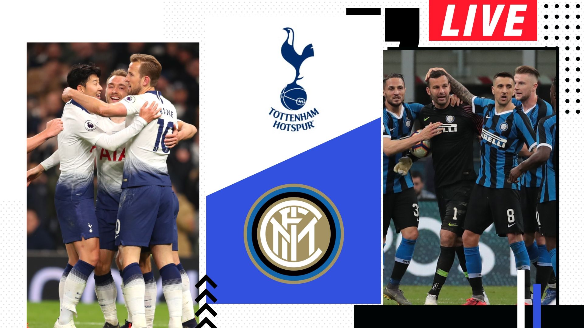 Diretta Tottenham-Inter