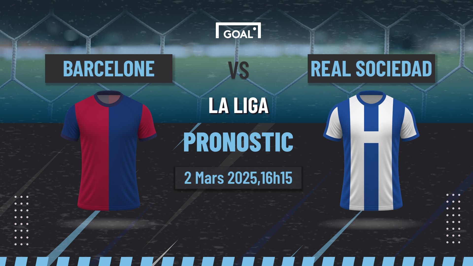 Pronostic Barcelone Real Sociedad