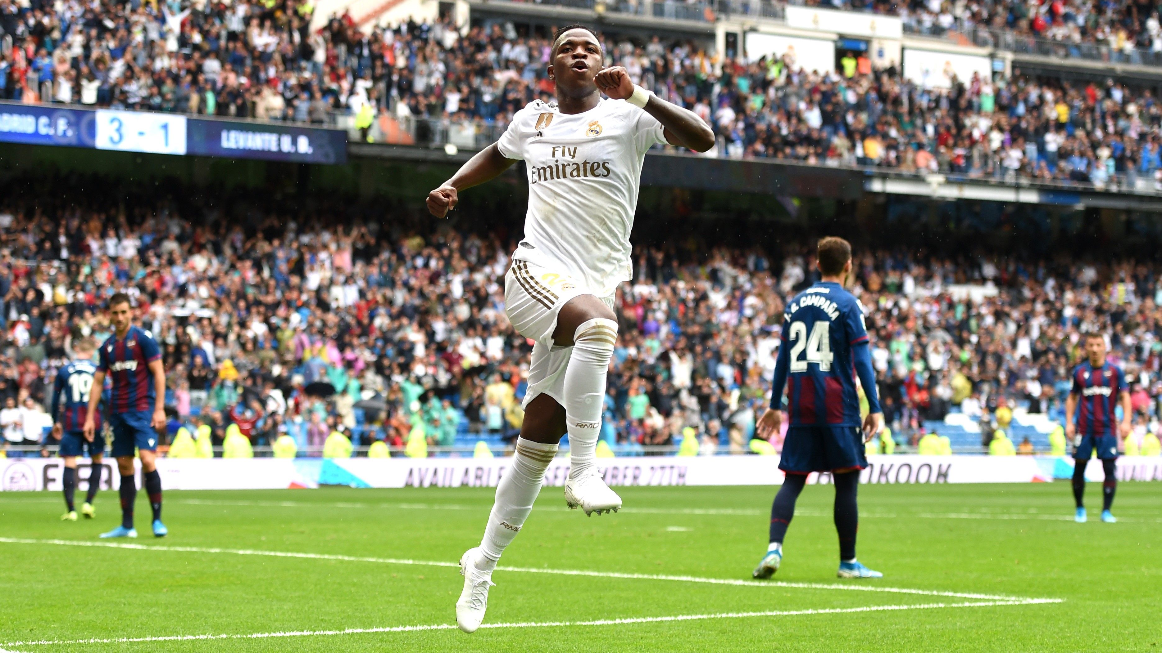 Vinicius Junior Real Madrid Levante LaLiga 14092019