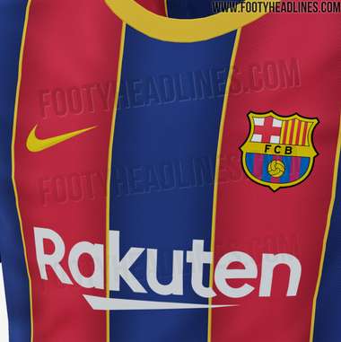 FC Barcelona Trikot Jersey Kit 2020/21 Leak