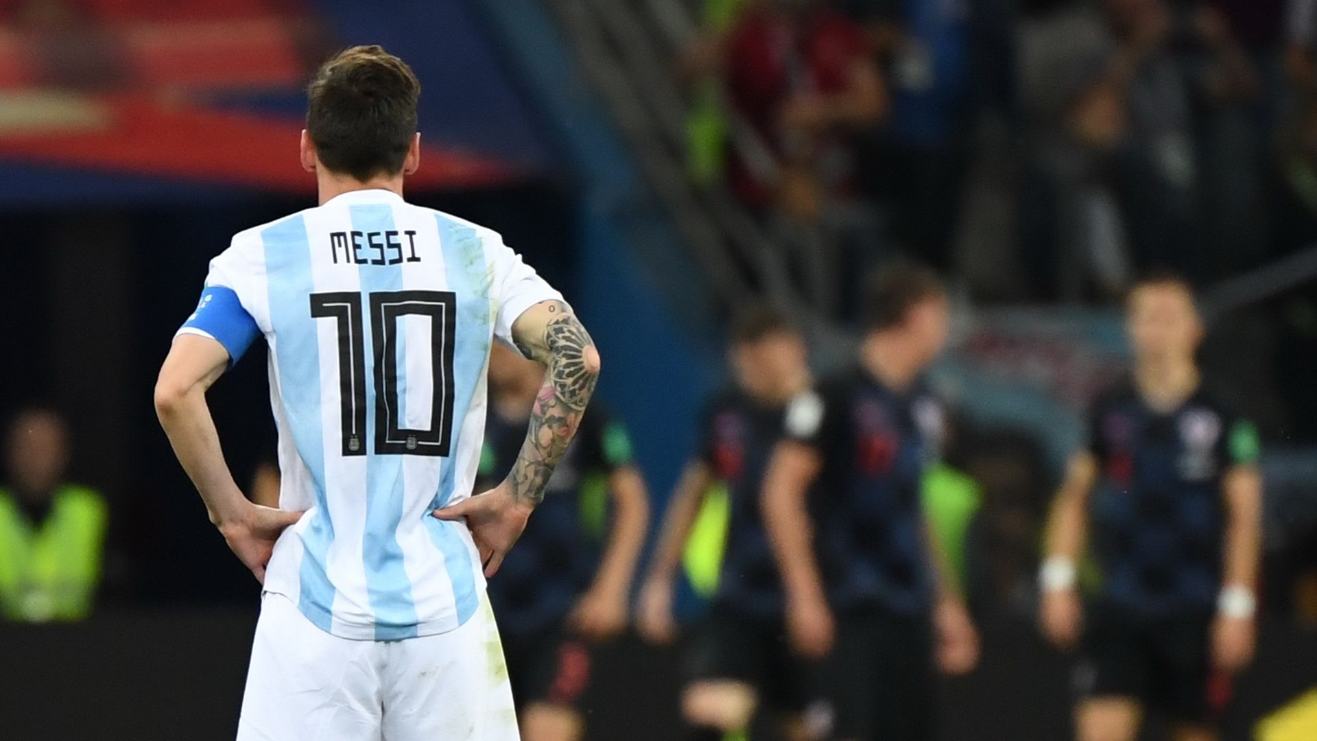 Lionel Messi Argentina Croatia World Cup 2018