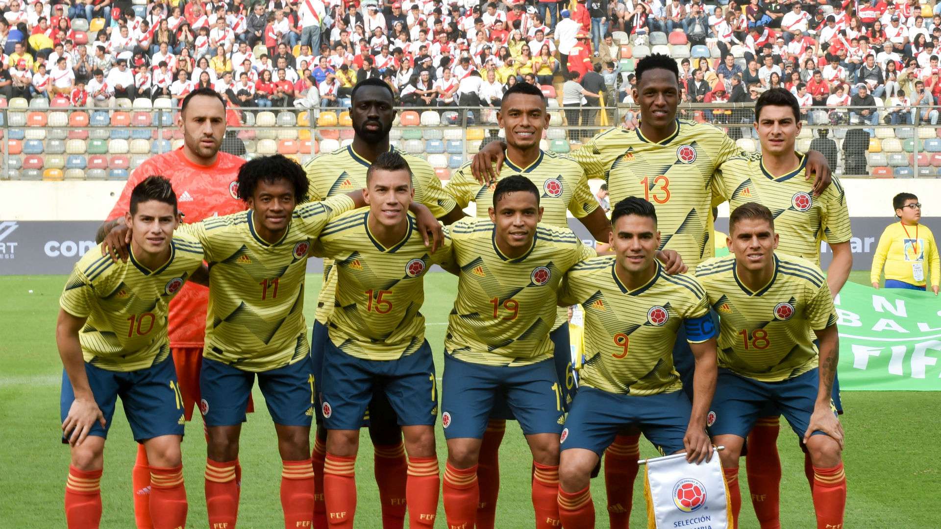 Nómina Colombia - Perú Amistoso 2019