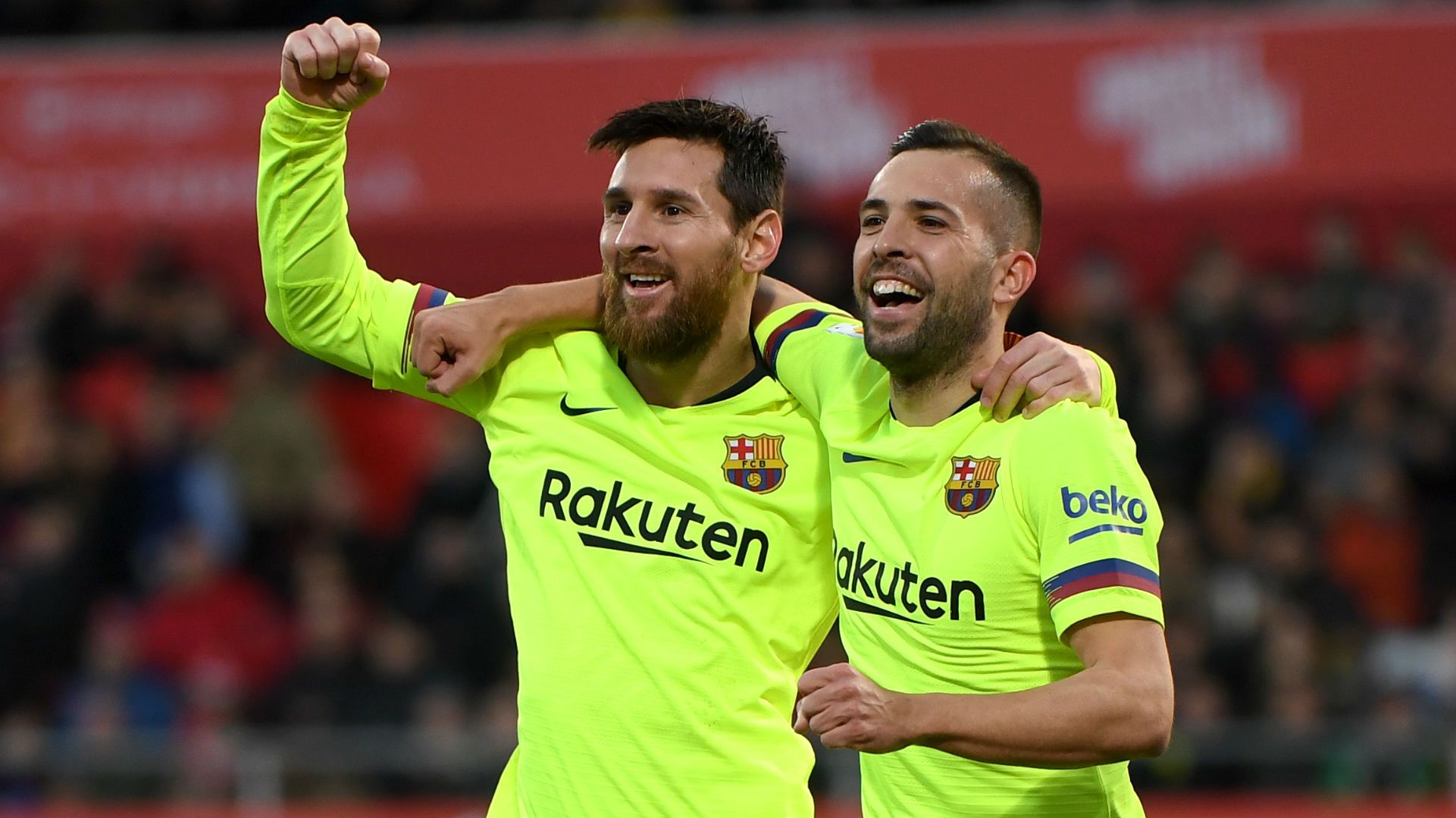Lionel Messi Jordi Alba Barcelona