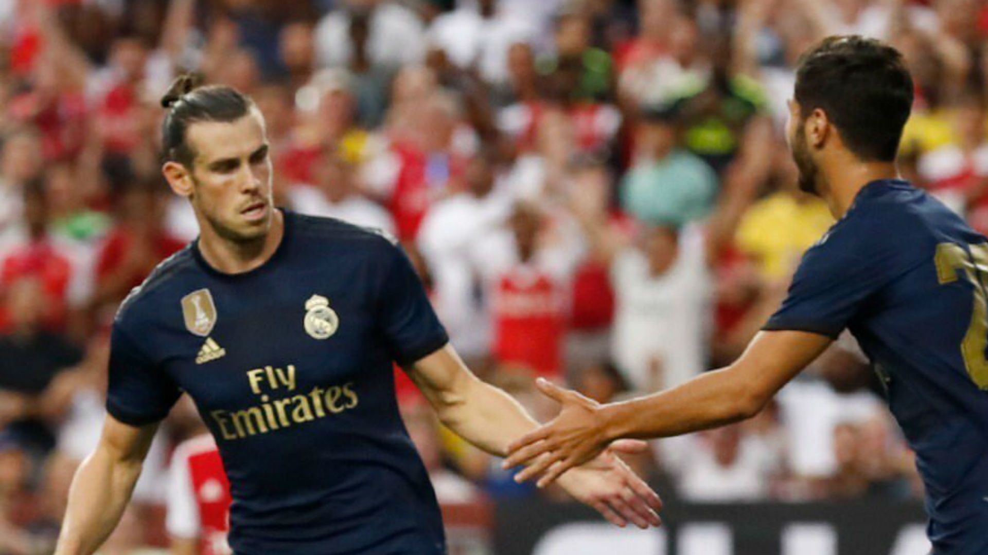 230719 Real Madrid Arsenal Gareth Bale Marco Asensio
