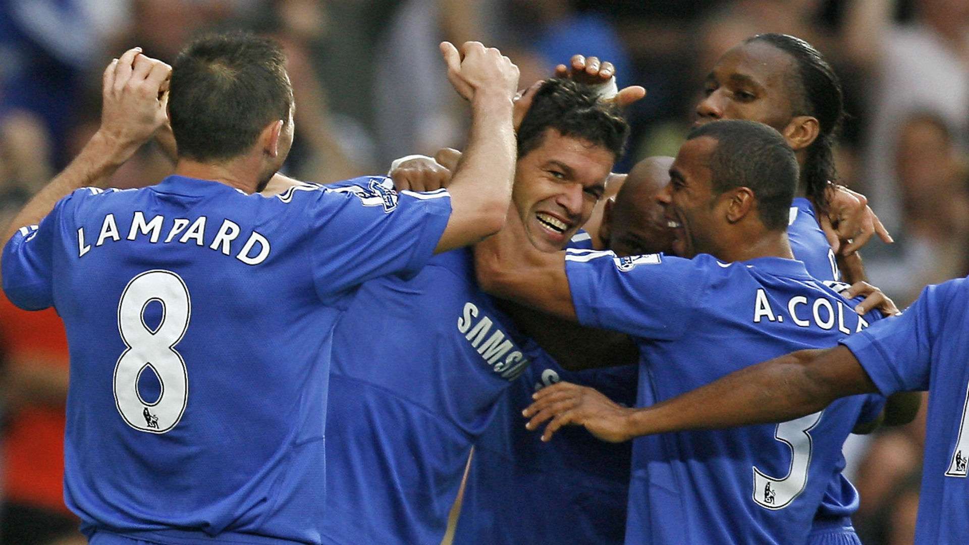 Michael Ballack Premier League Chelsea v Tottenham