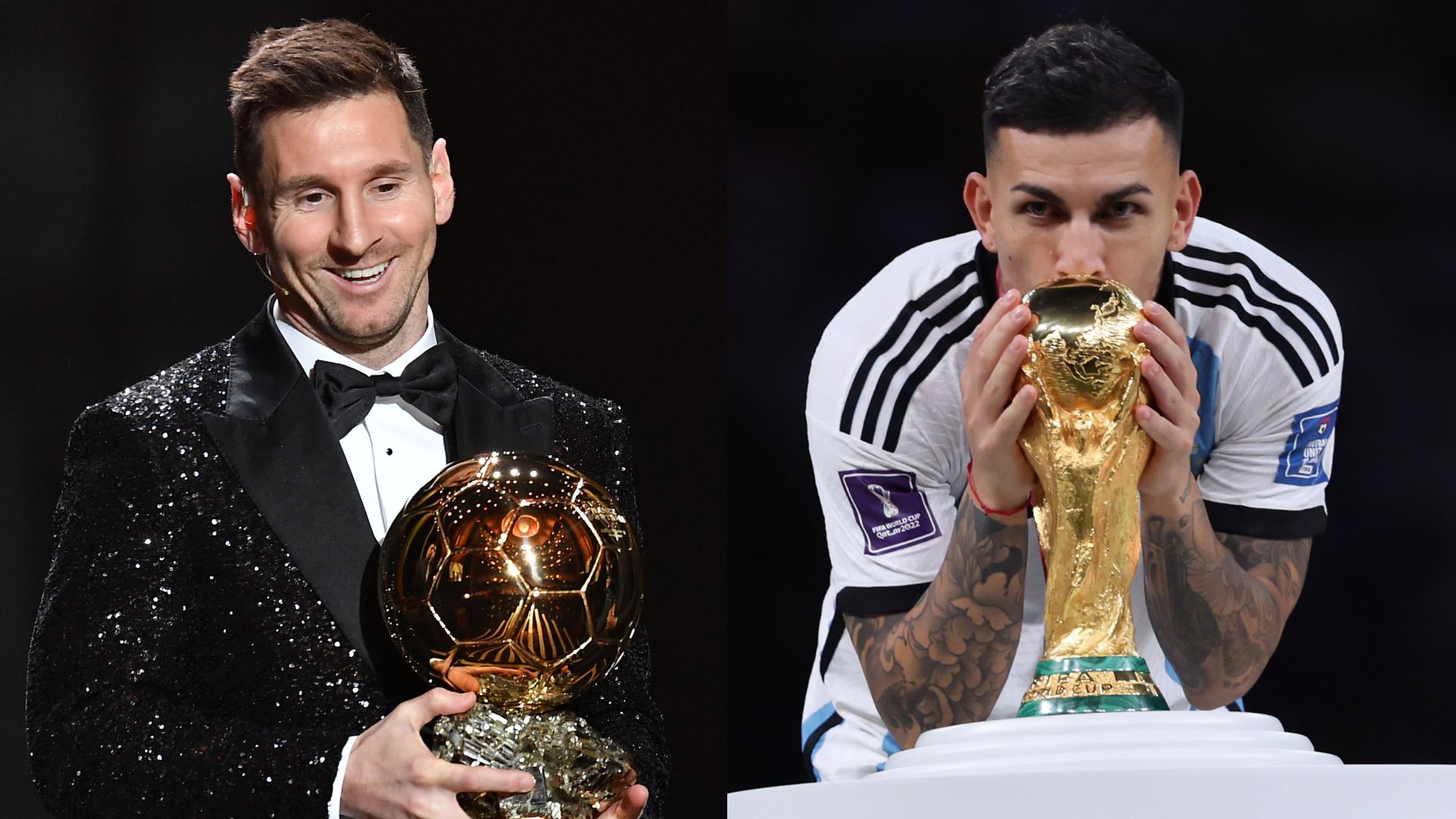 Lionel Messi Leandro Paredes