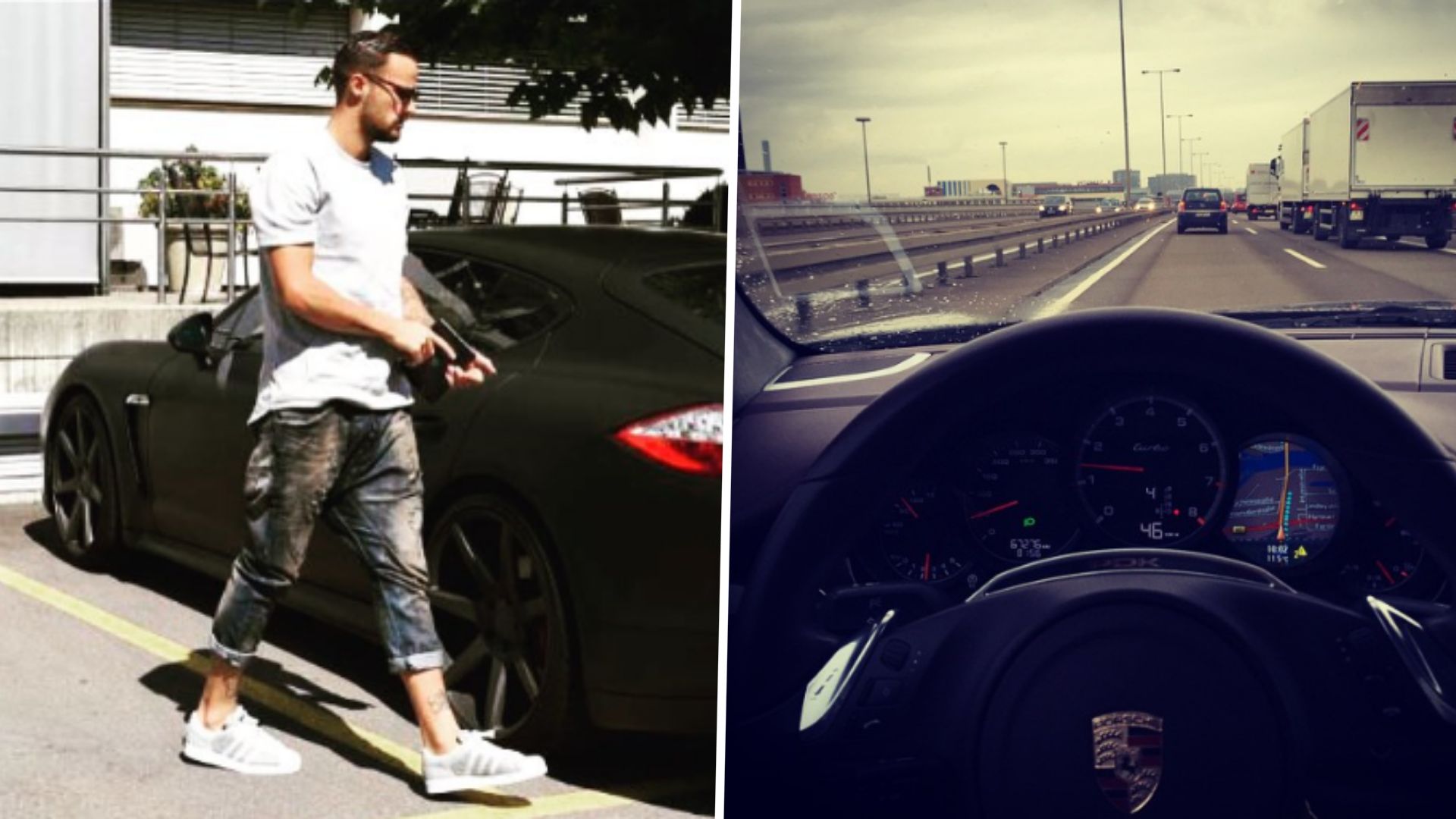 Haris Seferovic's car