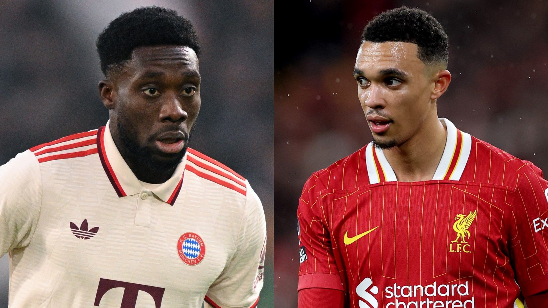 Alphonso Davies Trent Alexander-Arnold
