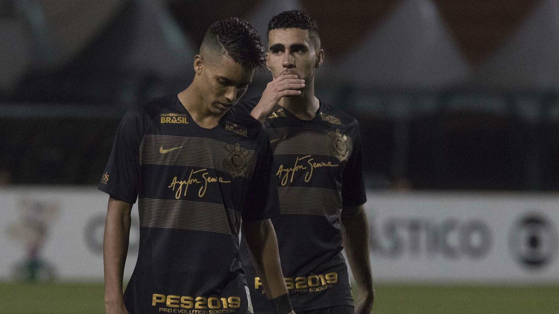 Pedrinho e Gabriel - Corinthians - 13/10/2018