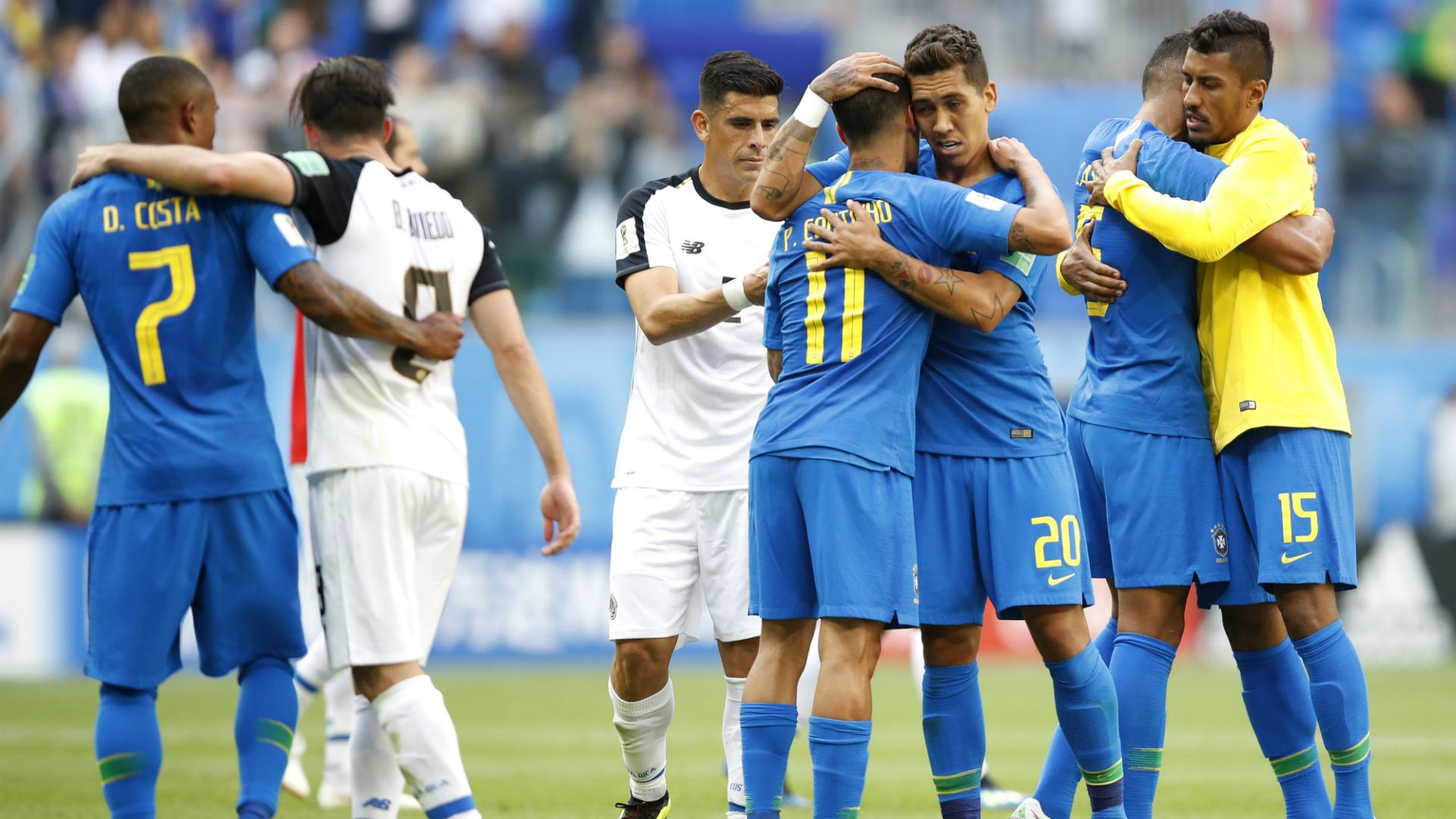 Brasil Costa Rica I 22 06 18 I Copa do Mundo