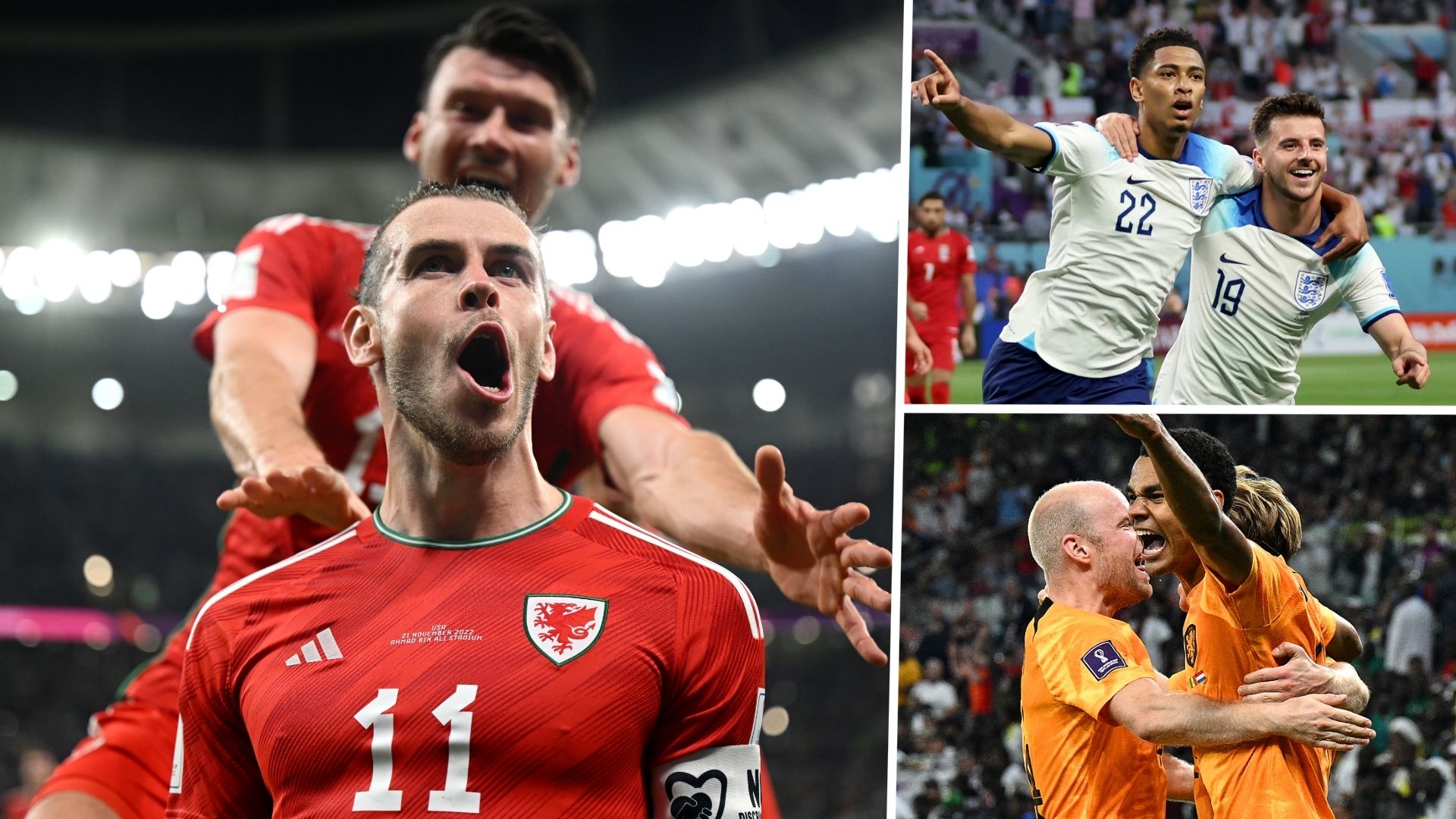 Wales Holland England