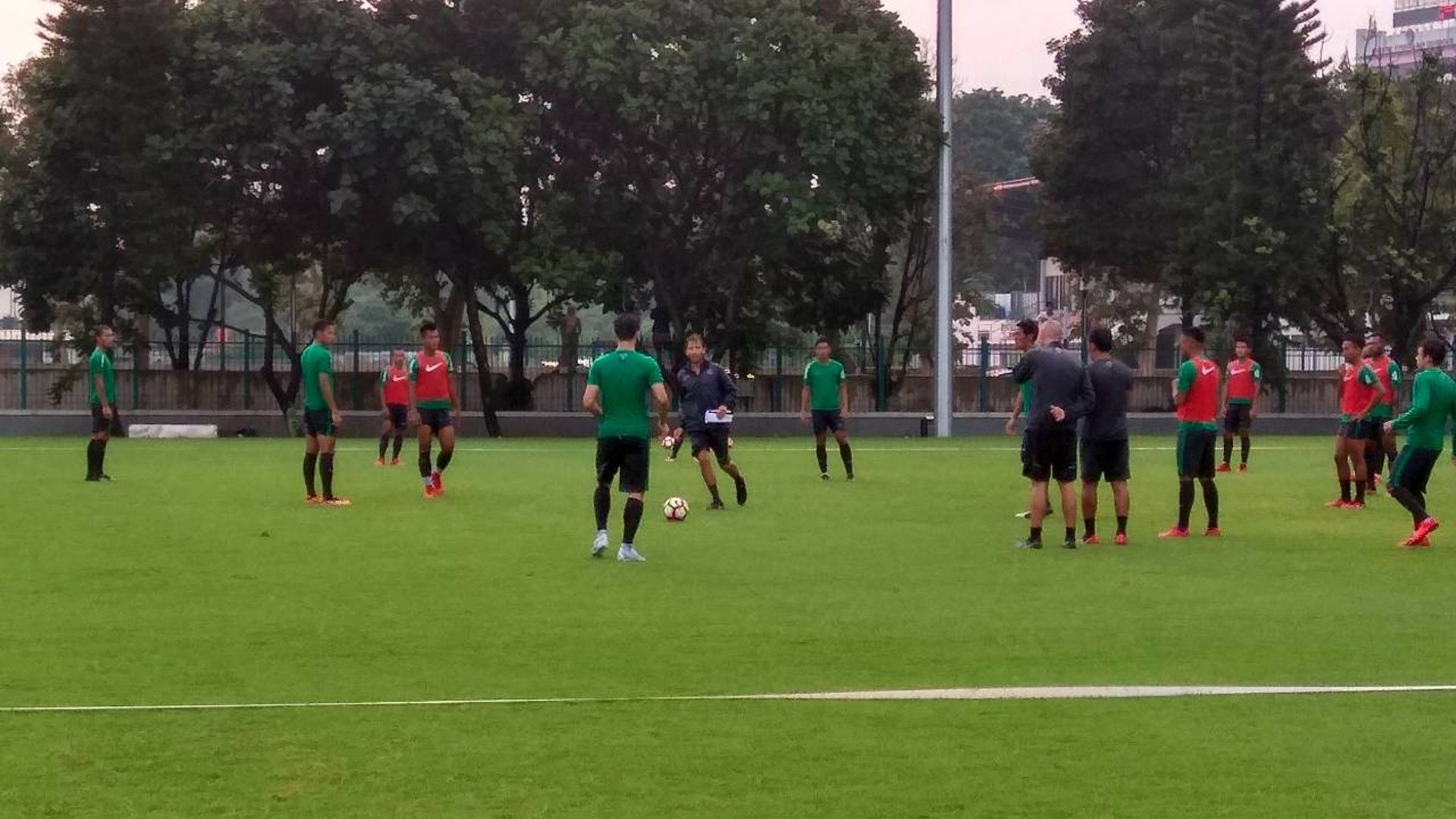 Latihan Timnas Indonesia