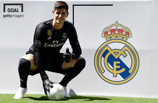 레알 마드리드 골키퍼 티보 쿠르투아. 사진=게티이미지