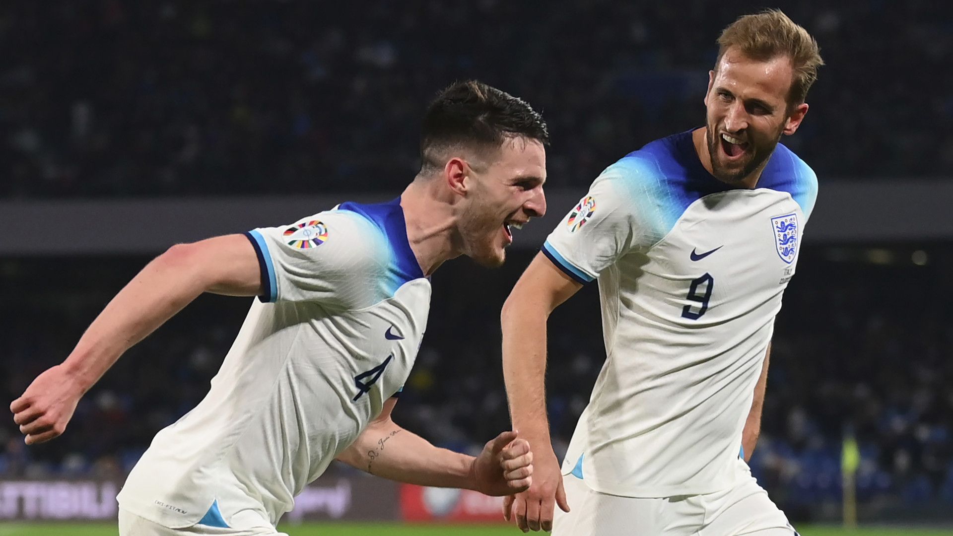 Declan Rice Harry Kane