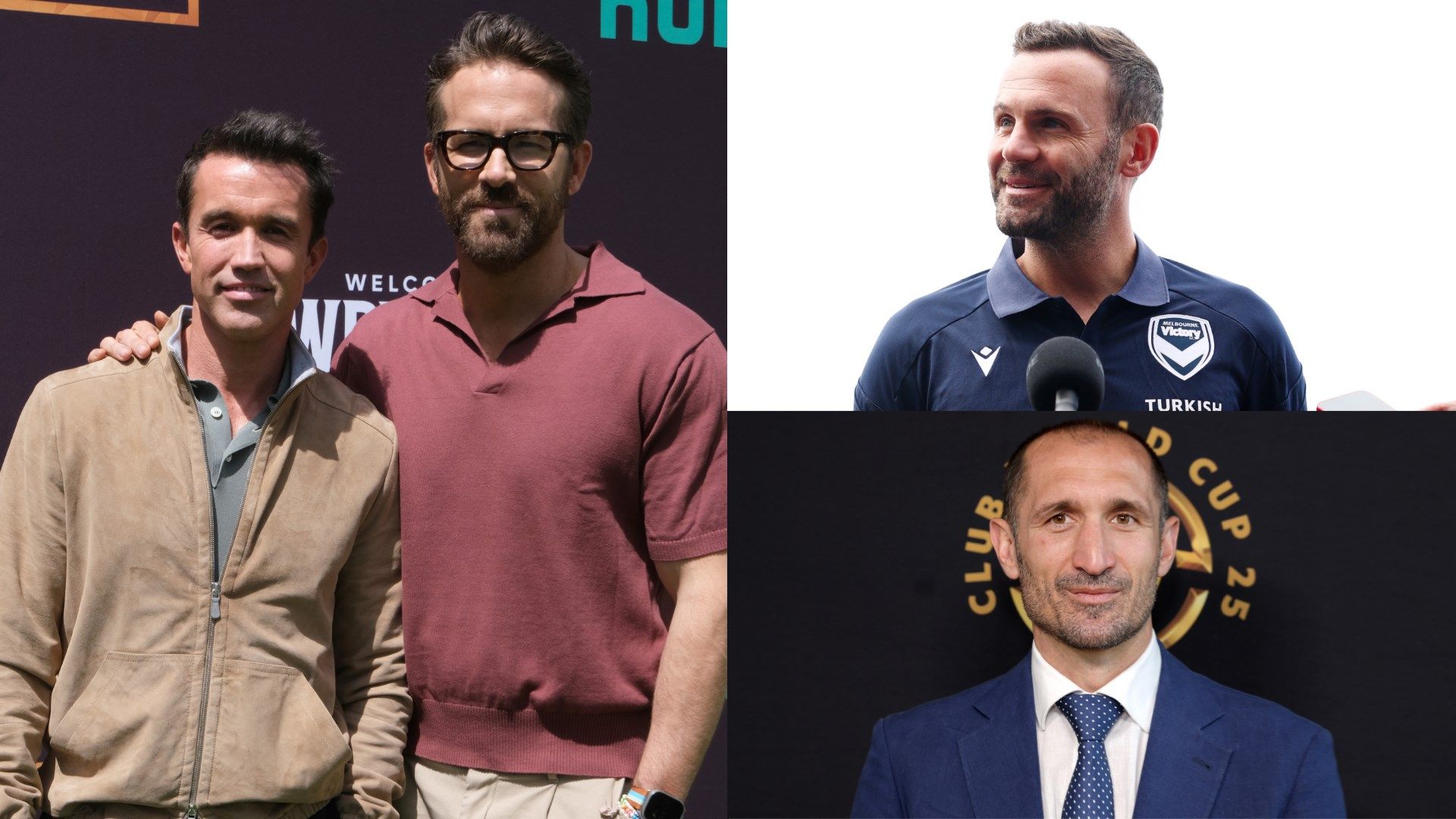 Wrexham Rob McElhenney Ryan Reynolds Juan Mata Giorgio Chiellini