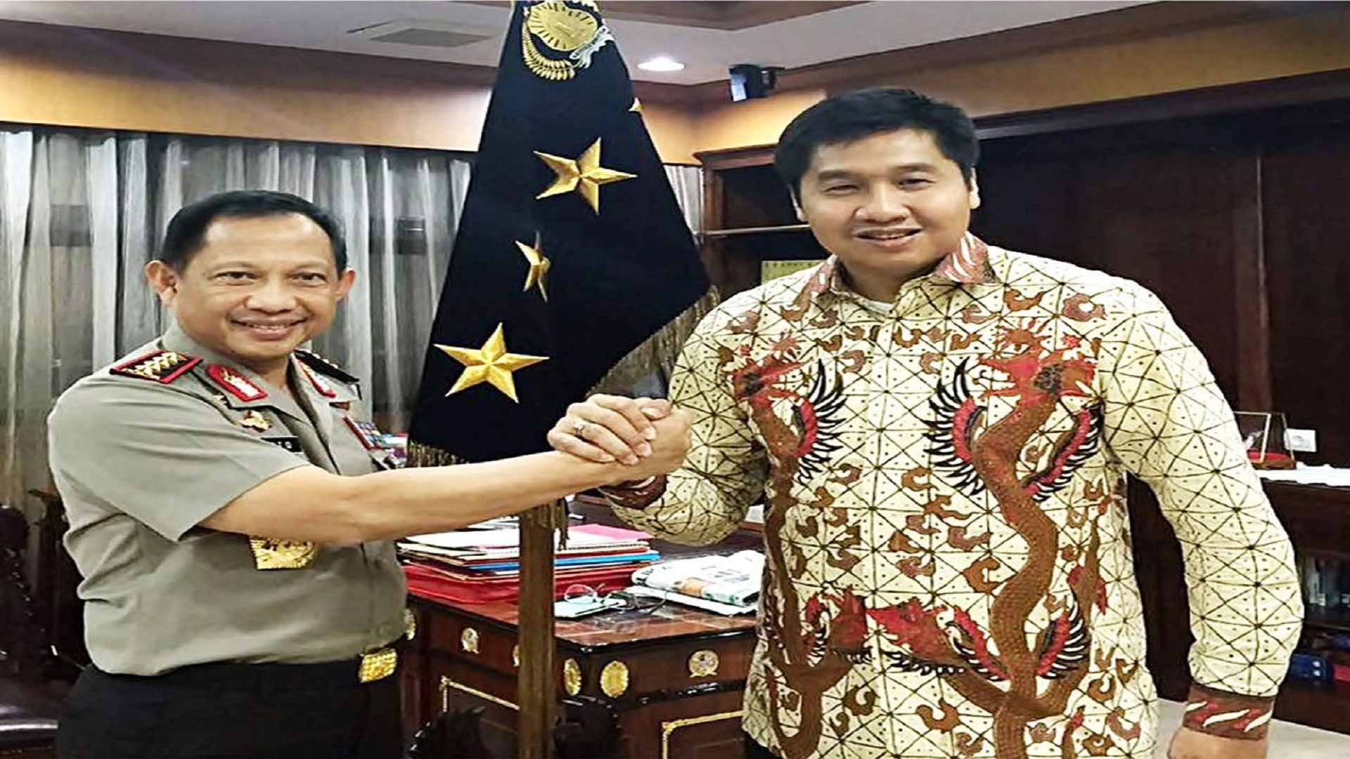 Maruarar Sirait-Tito Karnavian