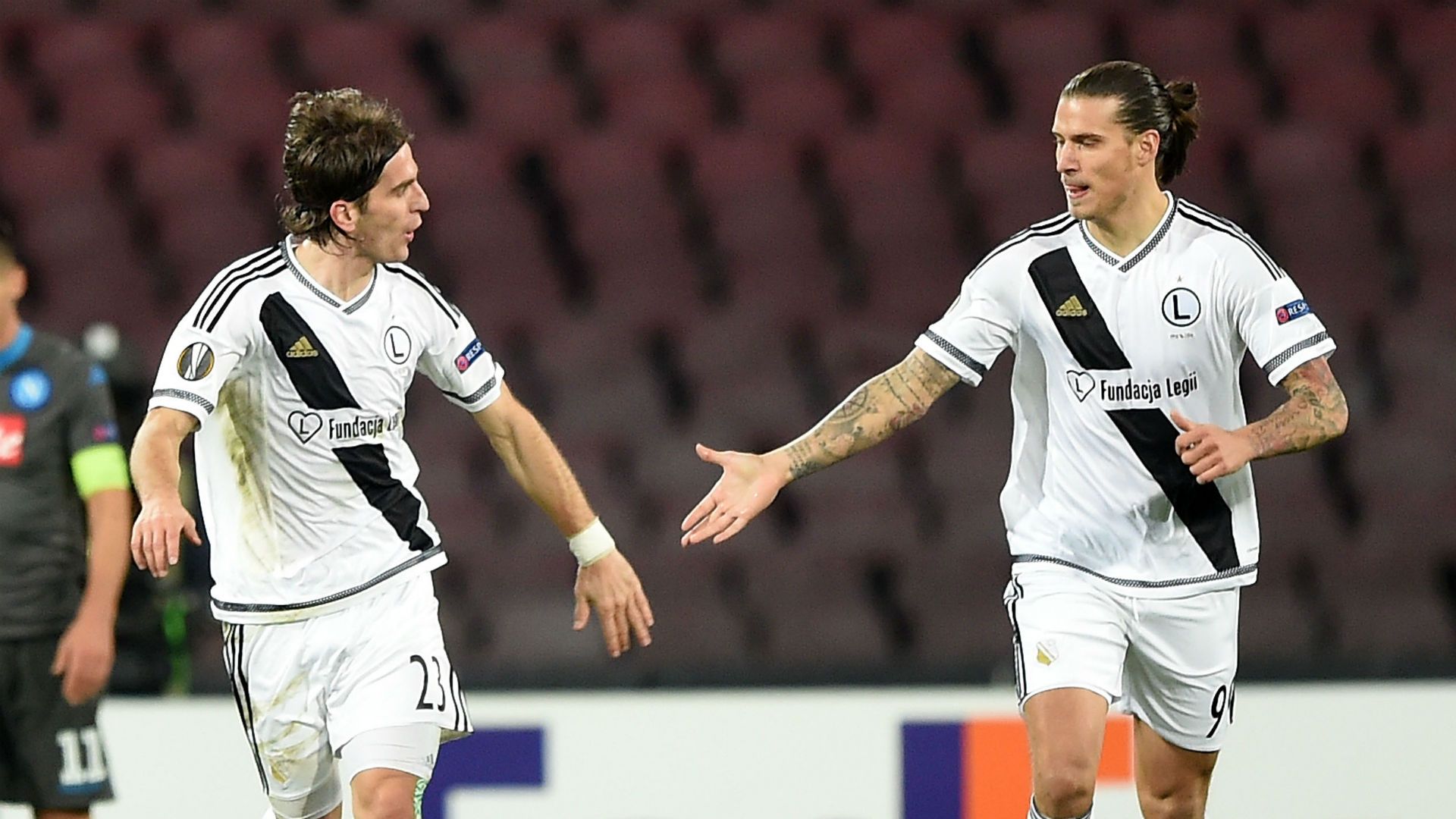 Stojan Vranjes Aleksandar Prijovic Legia Warsaw 10122015