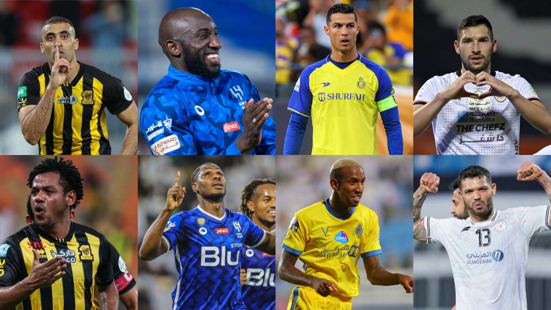 romarinho - hamdalah - talisca - ronaldo - ighalo - marega - guanca - carlos