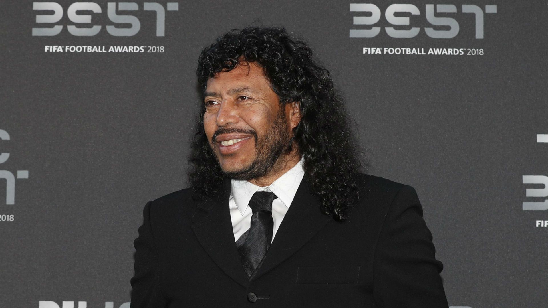 René Higuita en la gala FIFA The Best 2018