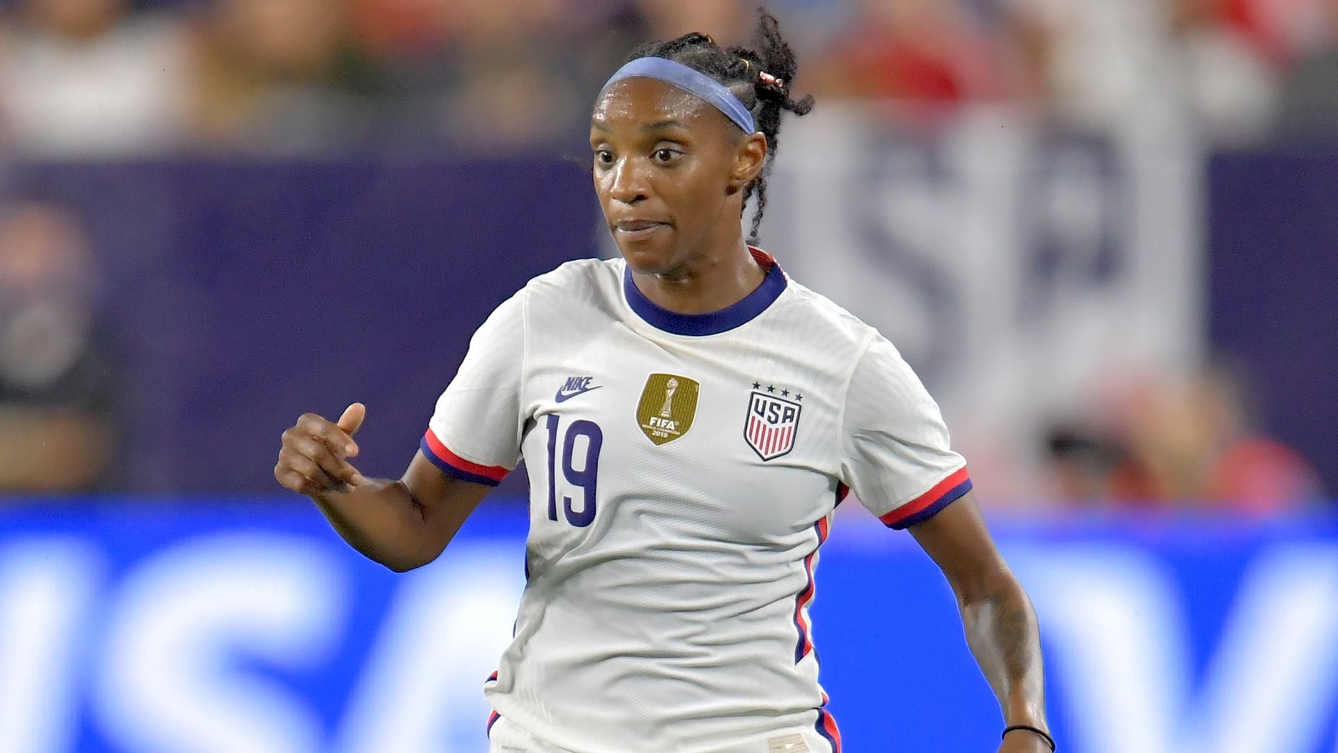 Crystal Dunn USWNT Goal 50 SLIDELIST