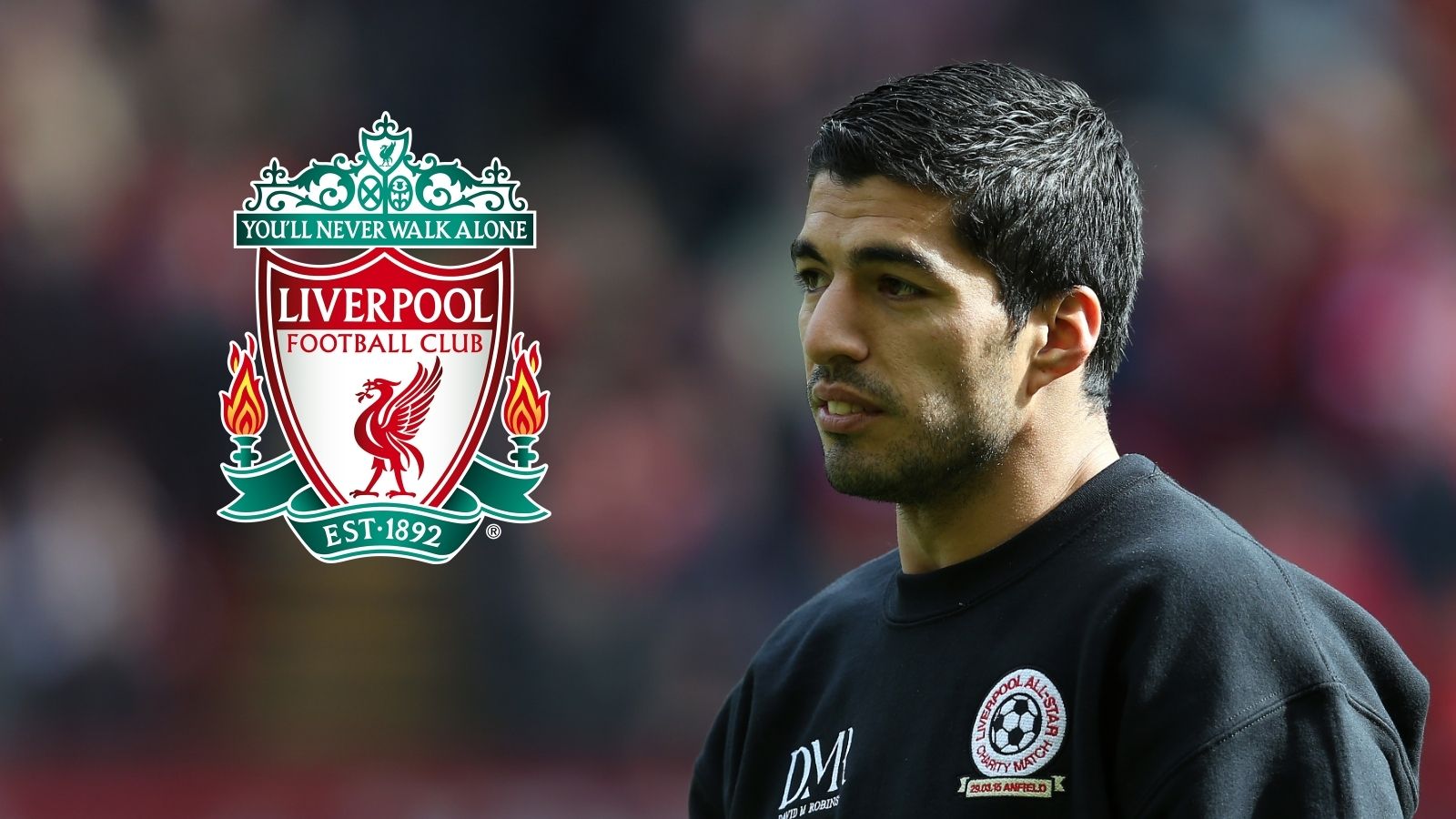 Luis Suarez, Liverpool badge