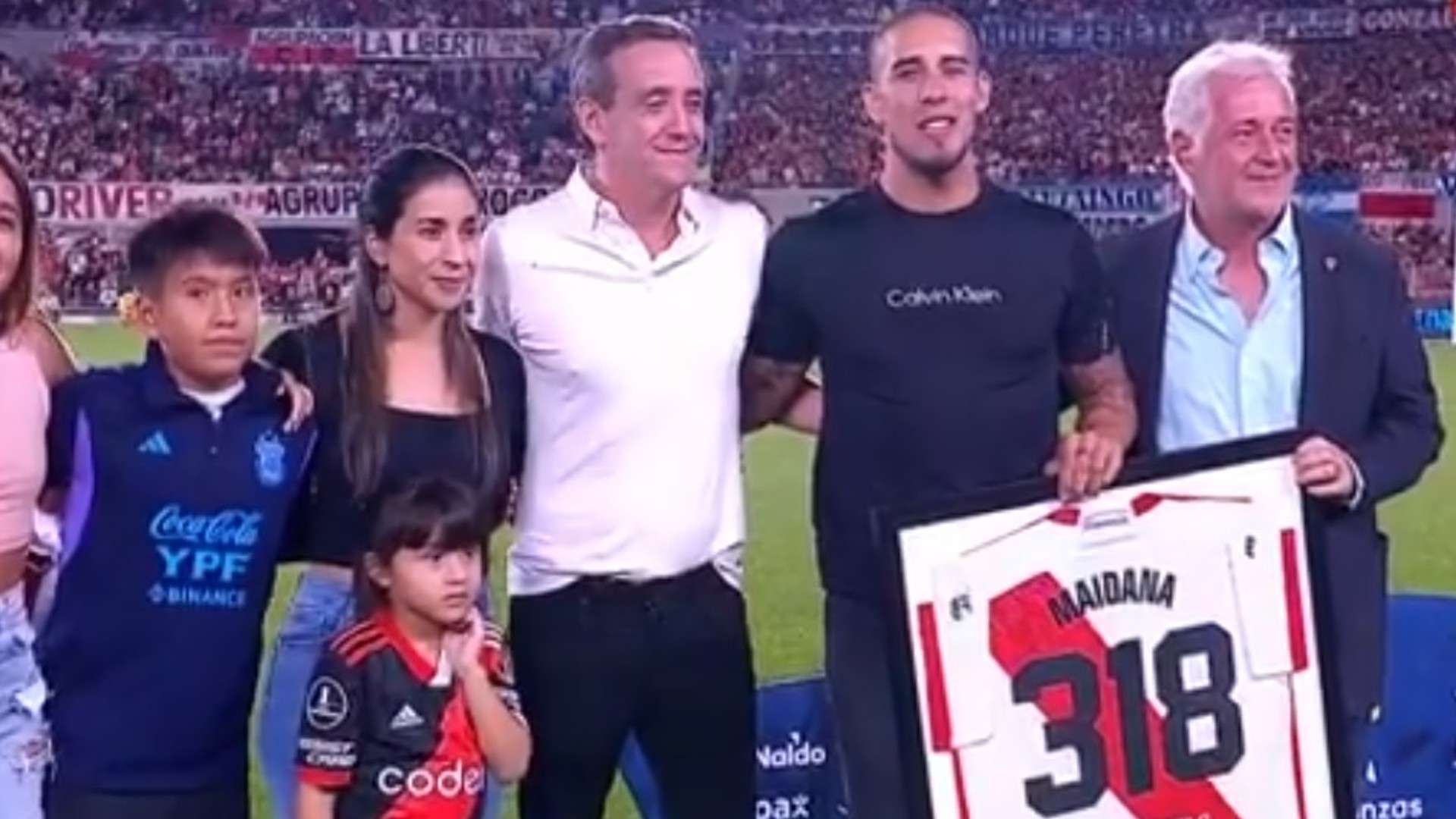 Captura Homenaje Jonatan Maidana River Rosario Central 07042024