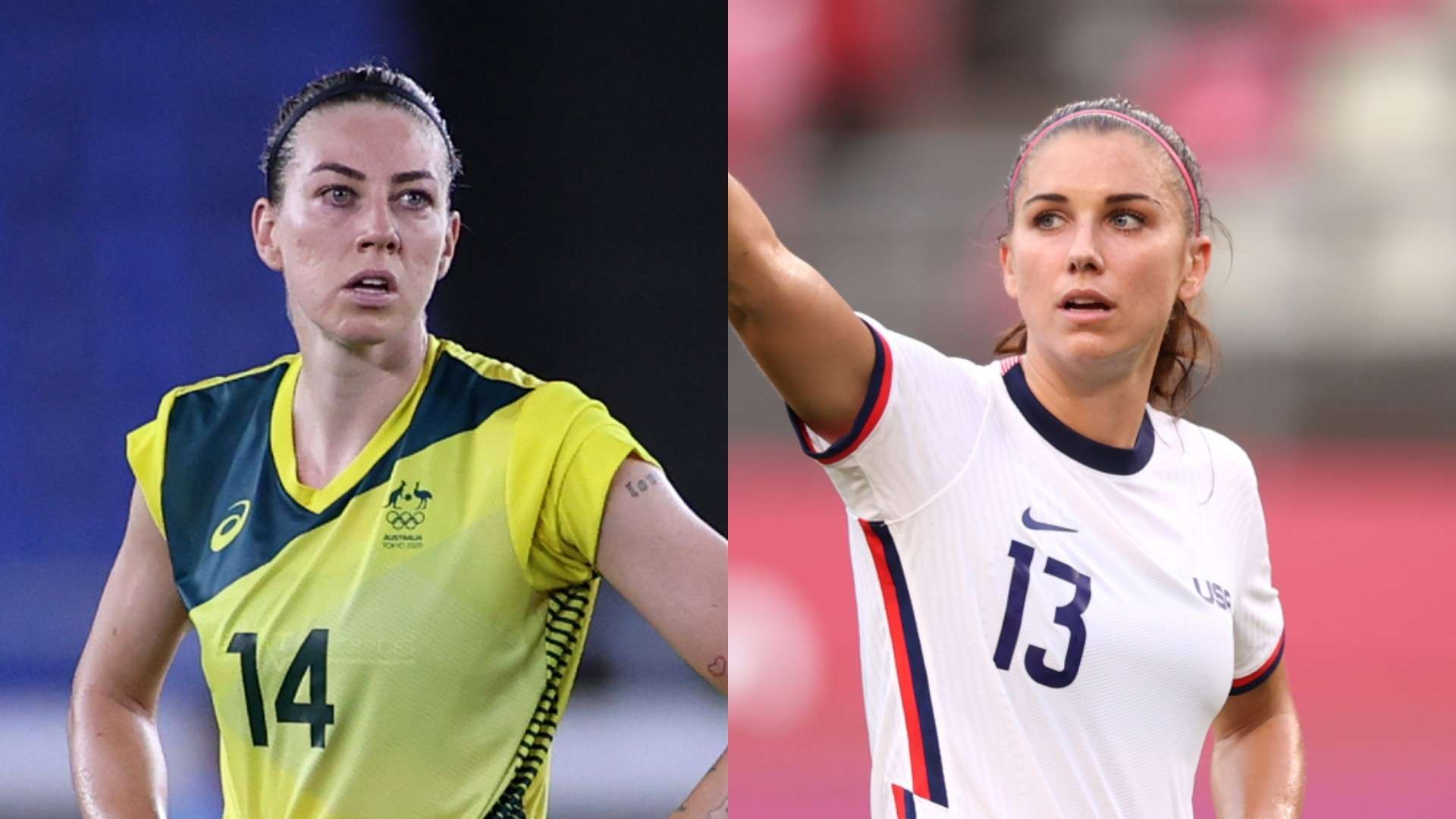 MP_Alanna Kennedy_australia vs Alex Morgan_usa