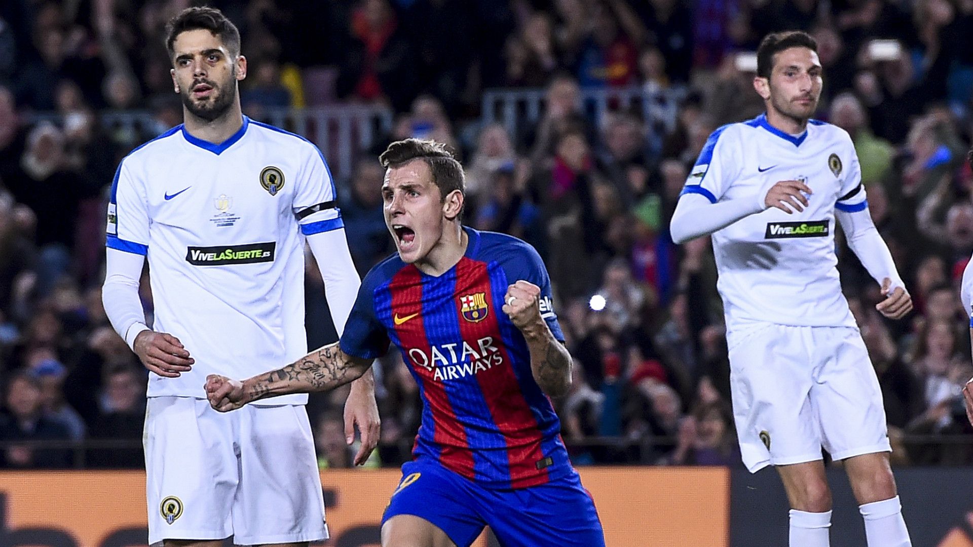 LUCAS DIGNE BARCELONA HERCULES COPA DEL REY 12212016