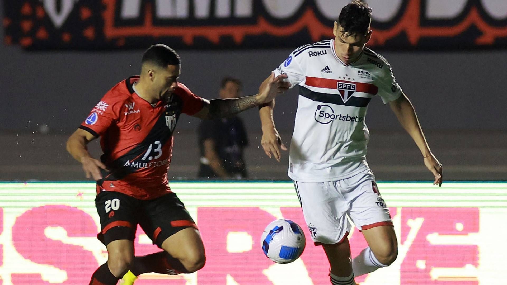 Sul-Americana, semifinal, Atlético-GO x São Paulo, 01092022