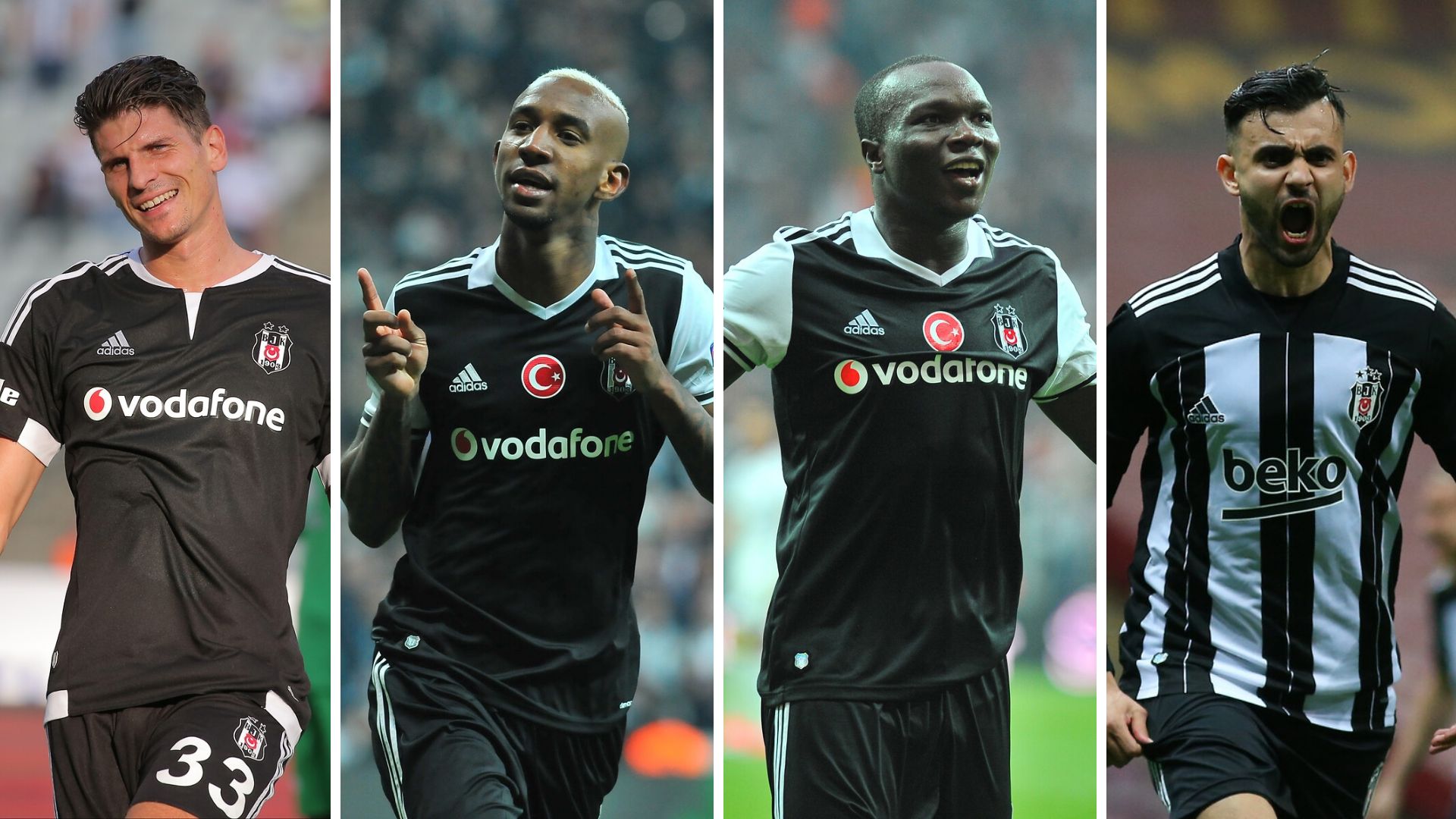 Mario Gomez & Anderson Talisca & Vincent Aboubakar & Rachid Ghezzal GFX